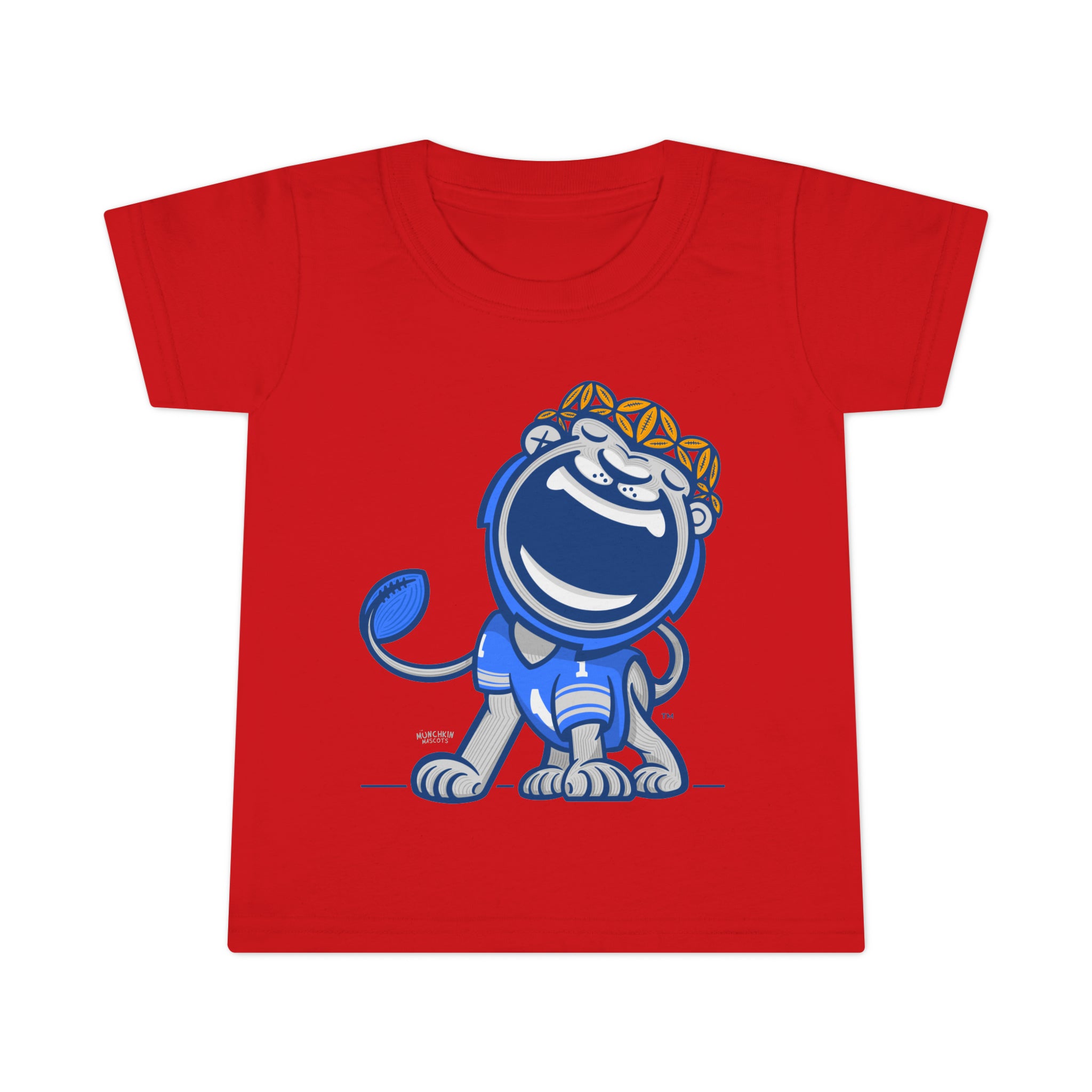 Toddler T-shirt - Home Jersey - Lil' Miss Roary DET Football