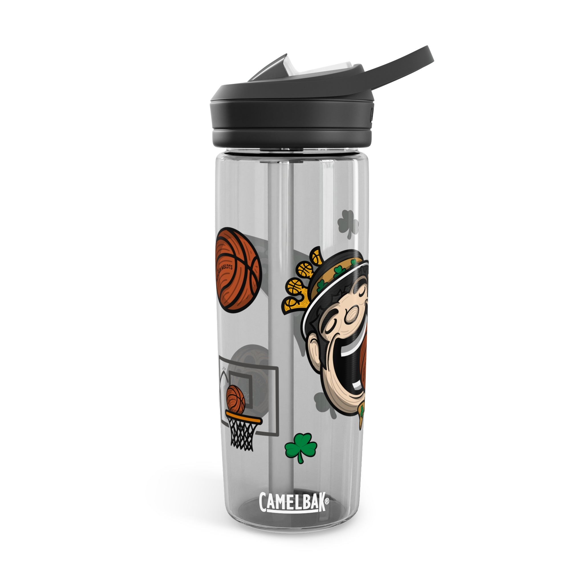 CamelBak Eddy®  Water Bottle, 20oz\25oz - Mascot - Lil' Lucky BOS Basketball