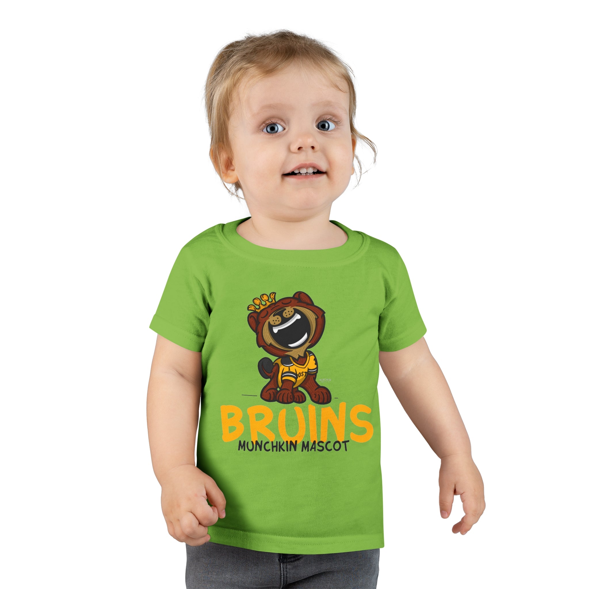 Toddler T-shirt - Munchkin Mascot - Lil' Blades BOS Hockey