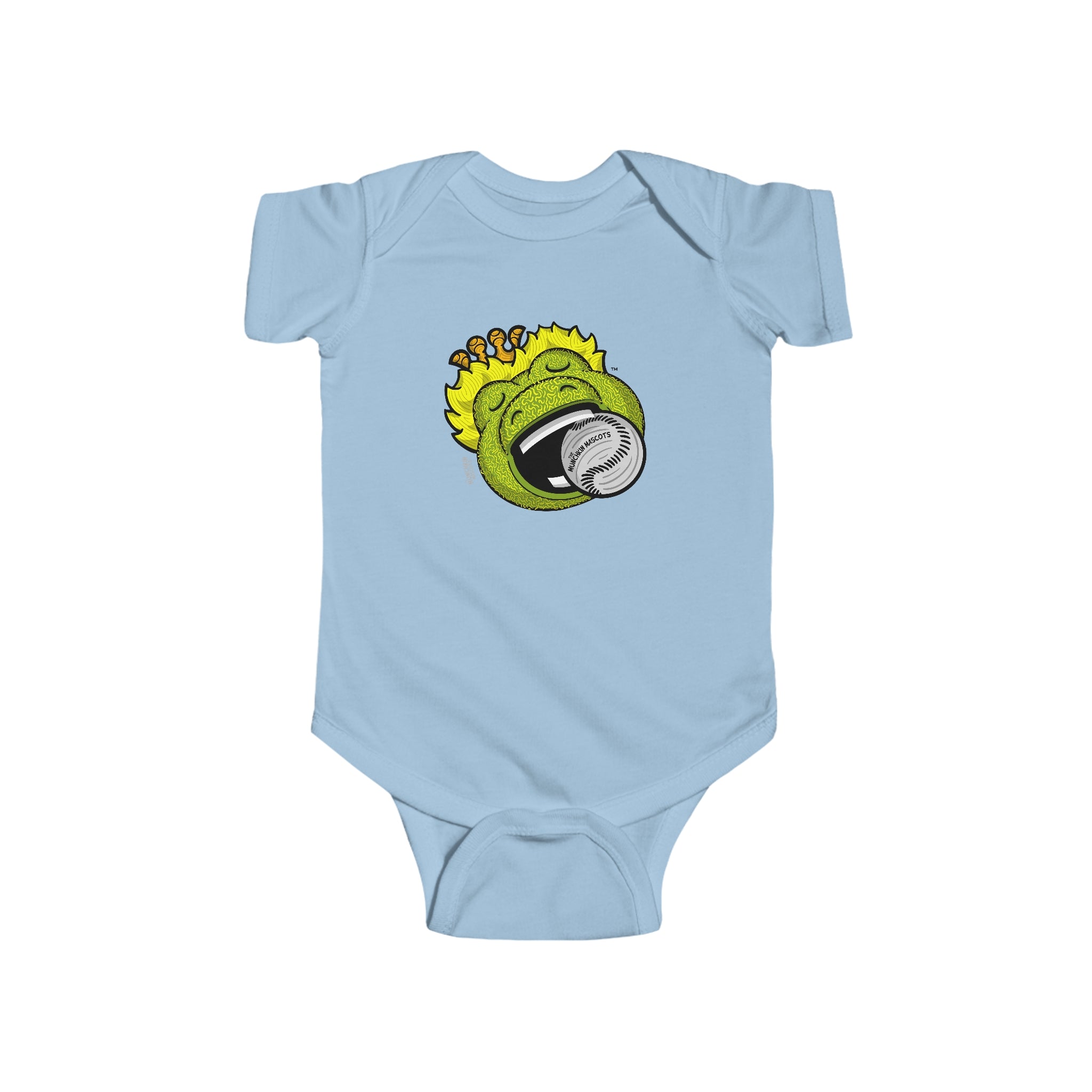 Infant Fine Jersey Bodysuit - Gameball Bite - Lil' Southpaw CHI Baseball