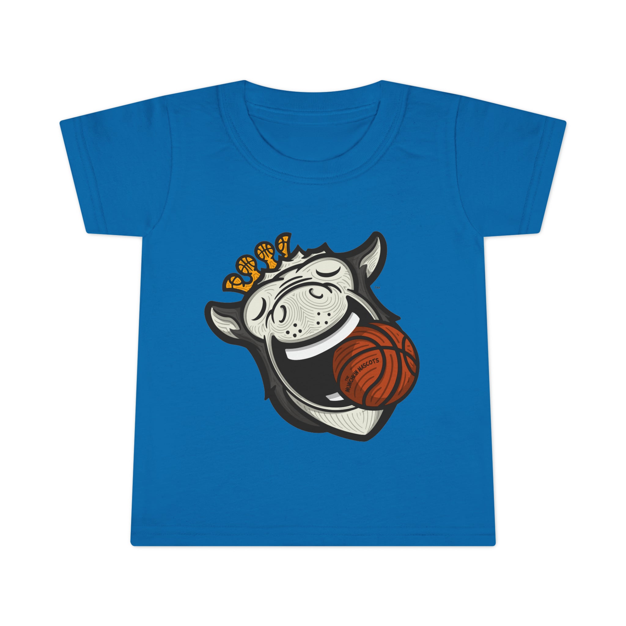 Toddler T-shirt - Mascot Face - Lil' Hooper DET Basketball