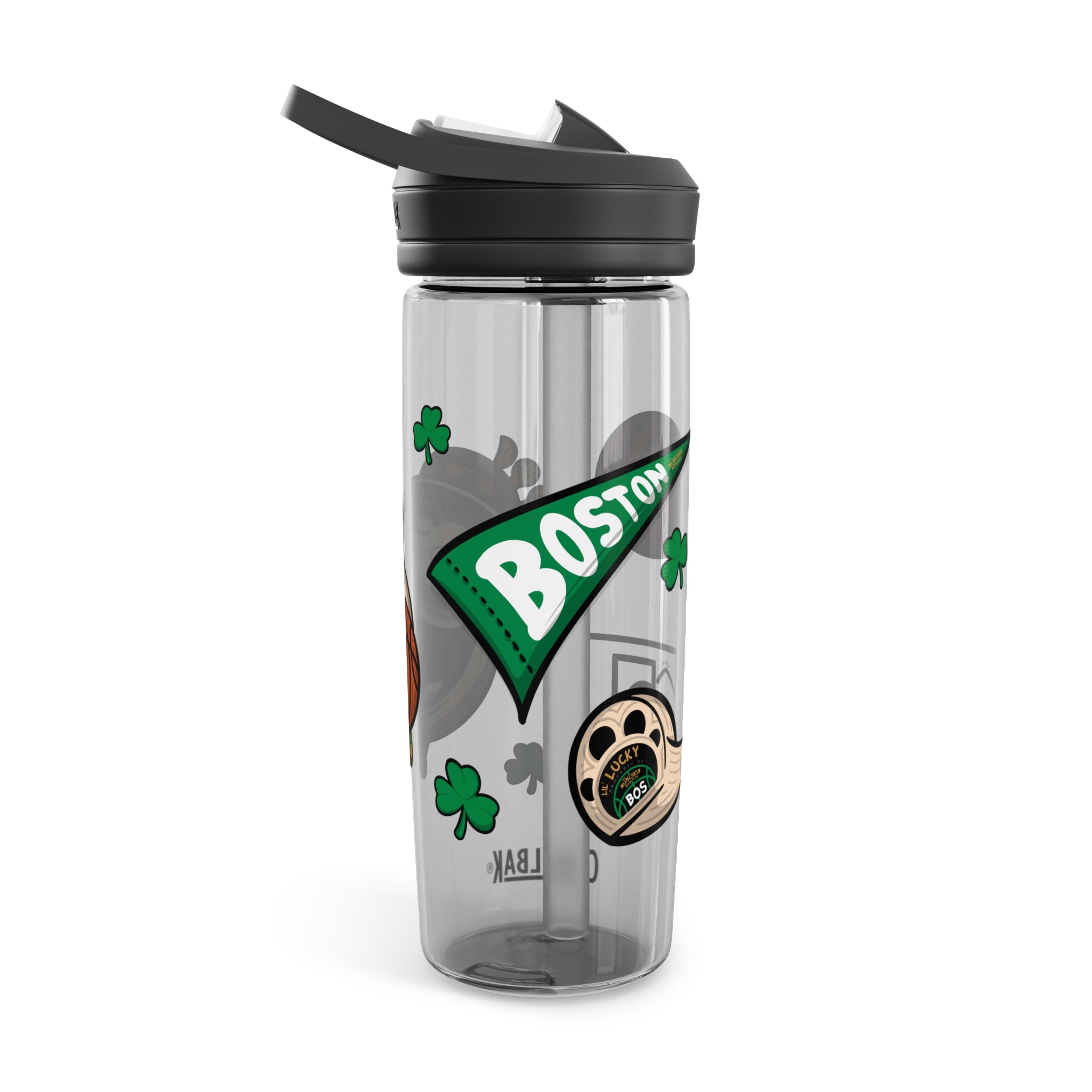 CamelBak Eddy®  Water Bottle, 20oz\25oz - Mascot - Lil' Lucky BOS Basketball