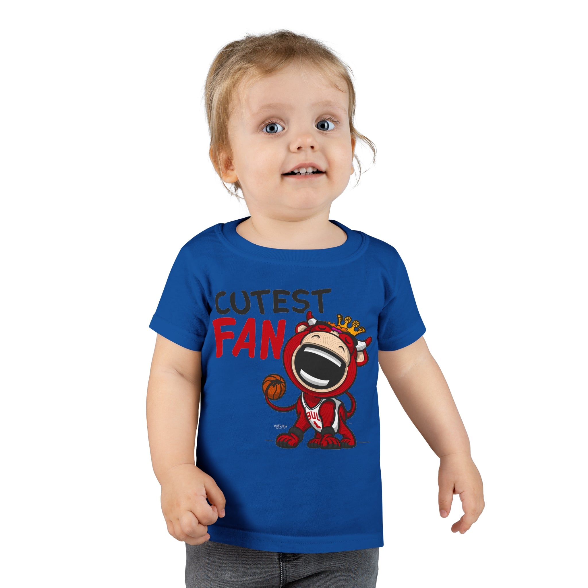 Toddler T-shirt - Cutest Fan - Lil' Benny CHI Basketball