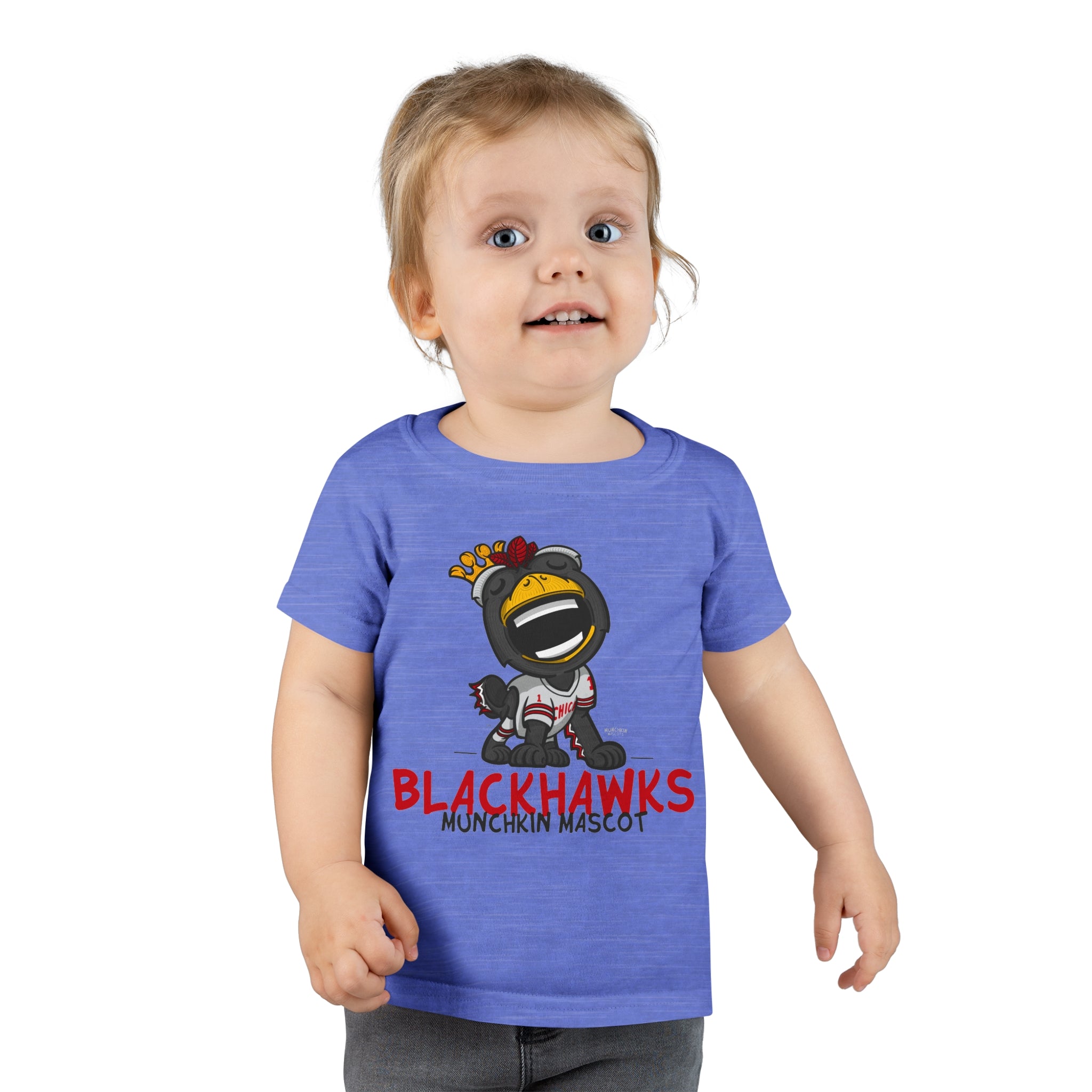 Toddler T-shirt - Munchkin Mascot - Lil' Tommy CHI Hockey