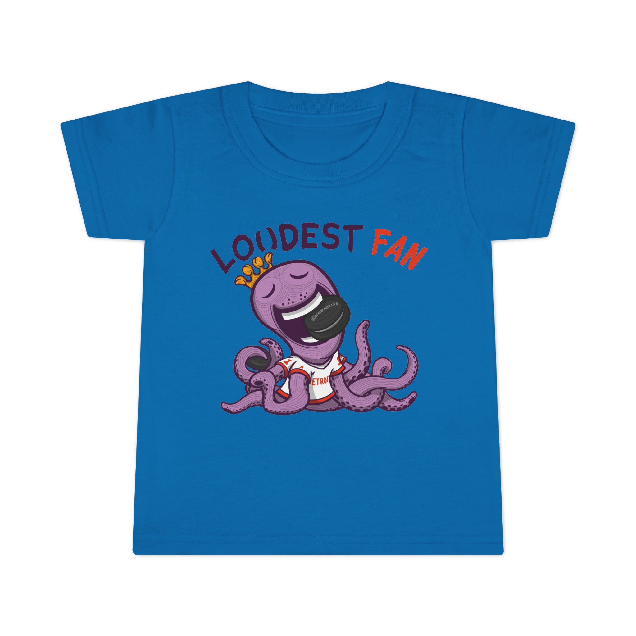 Toddler T-shirt - Loudest Fan - Lil' Stanley DET Hockey