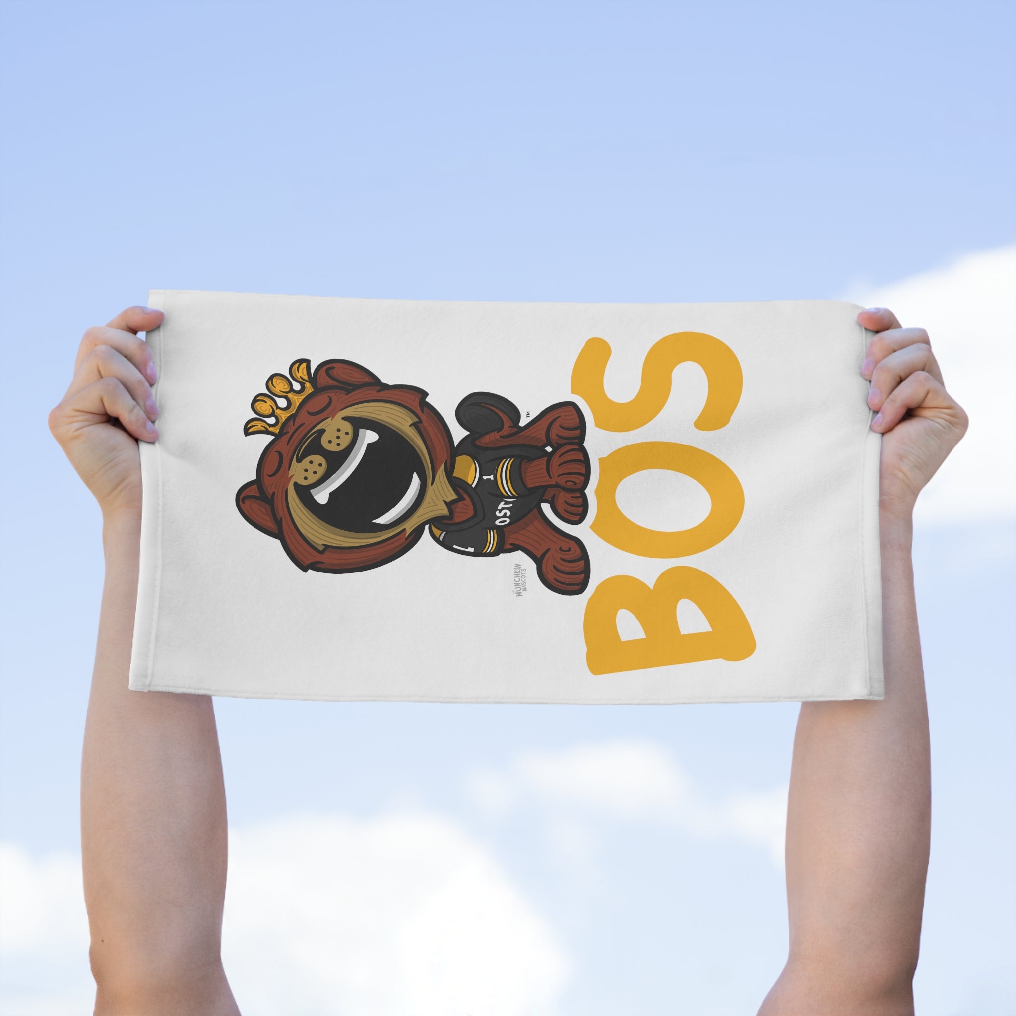 Rally Towel, 11x18 - BOS - Lil' Blades BOS Hockey