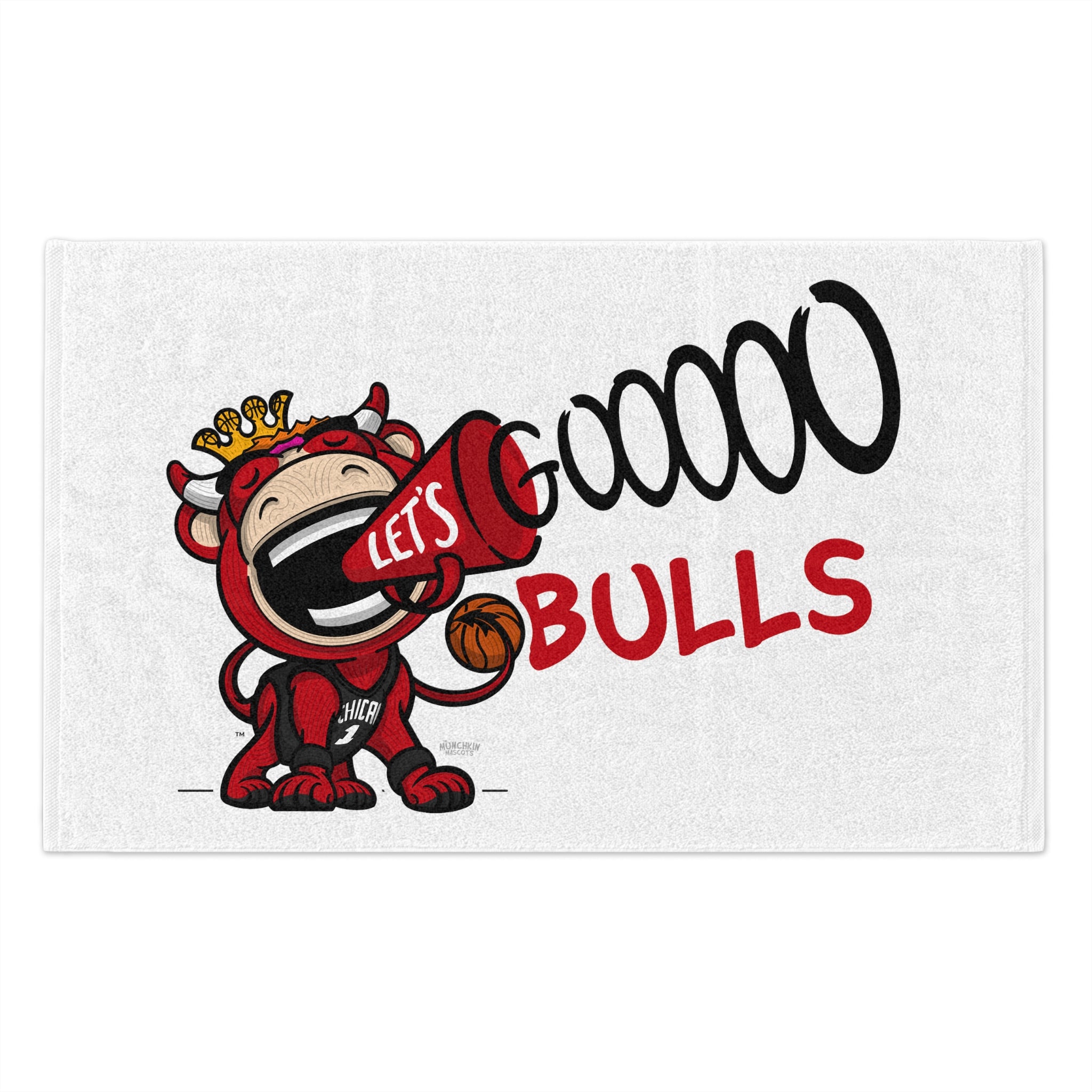 Rally Towel, 11x18 - Lets Go - Lil' Benny CHI Basketball