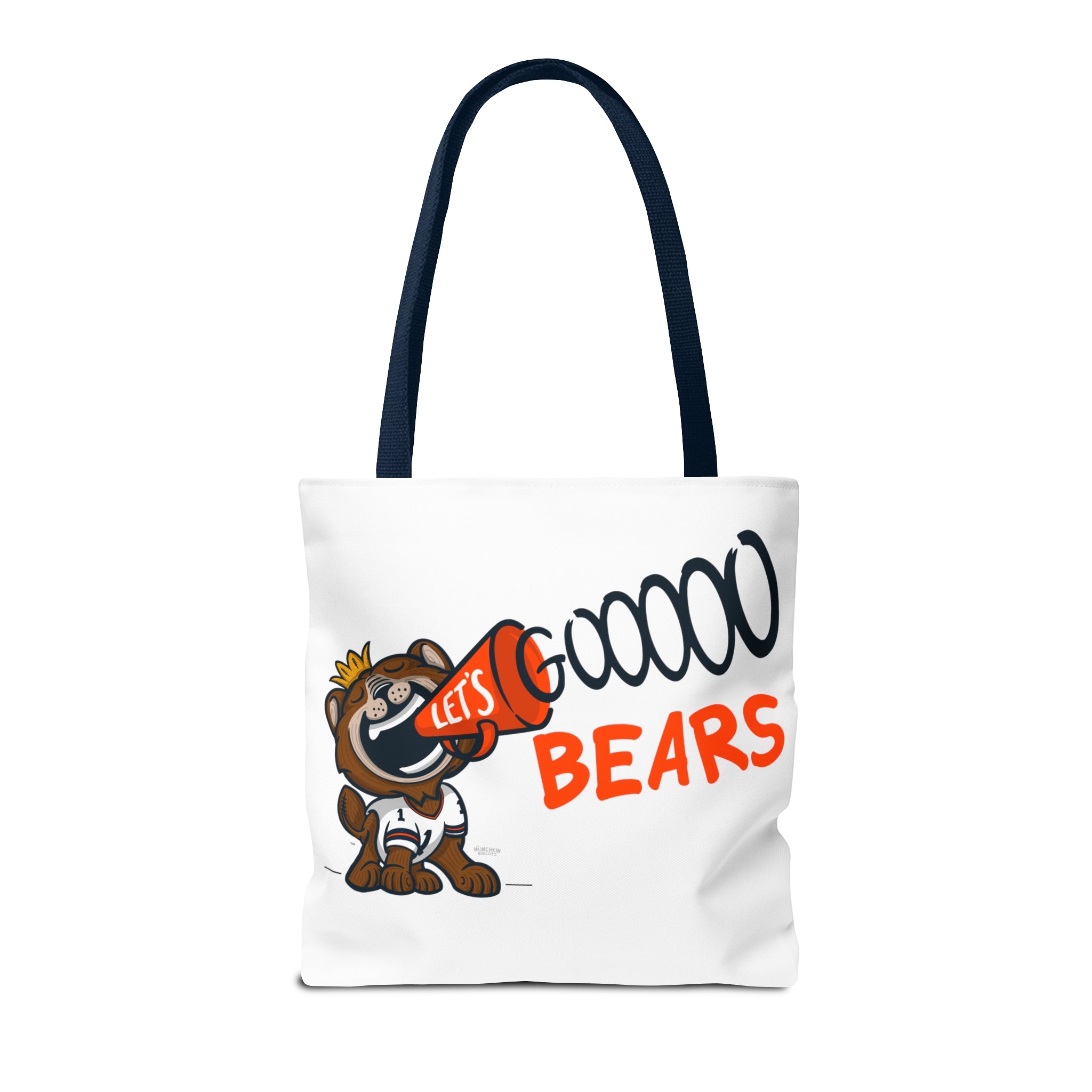 Tote Bag (AOP) - LOVE + Lets Go - Lil' Staley CHI Football