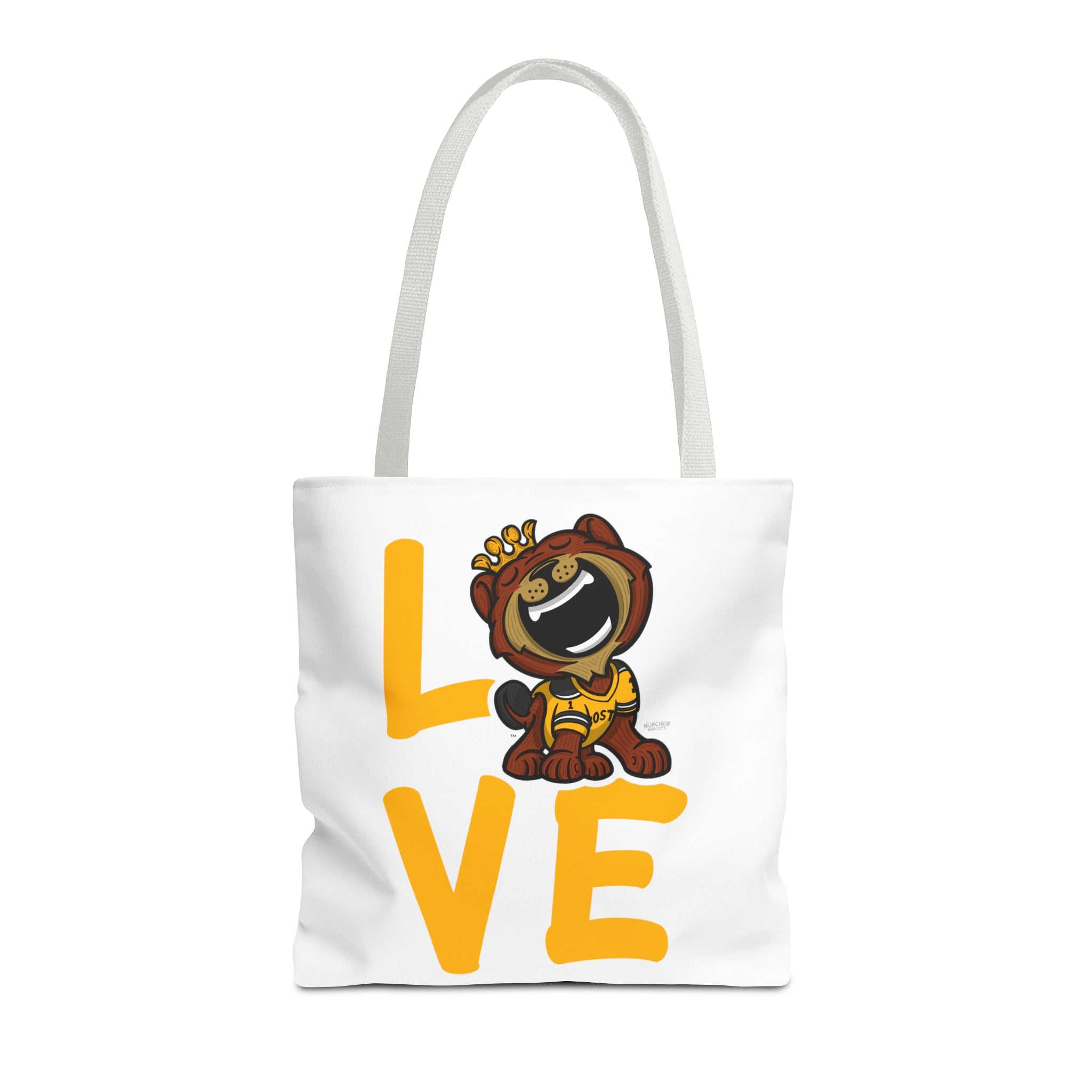 Tote Bag (AOP) - LOVE + Lets Go - Lil' Blades BOS Hockey