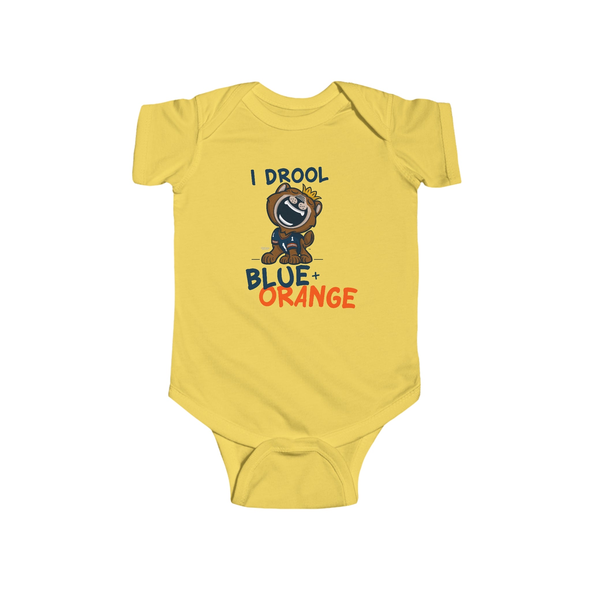 Infant Fine Jersey Bodysuit - I Drool - Lil' Staley CHI Football