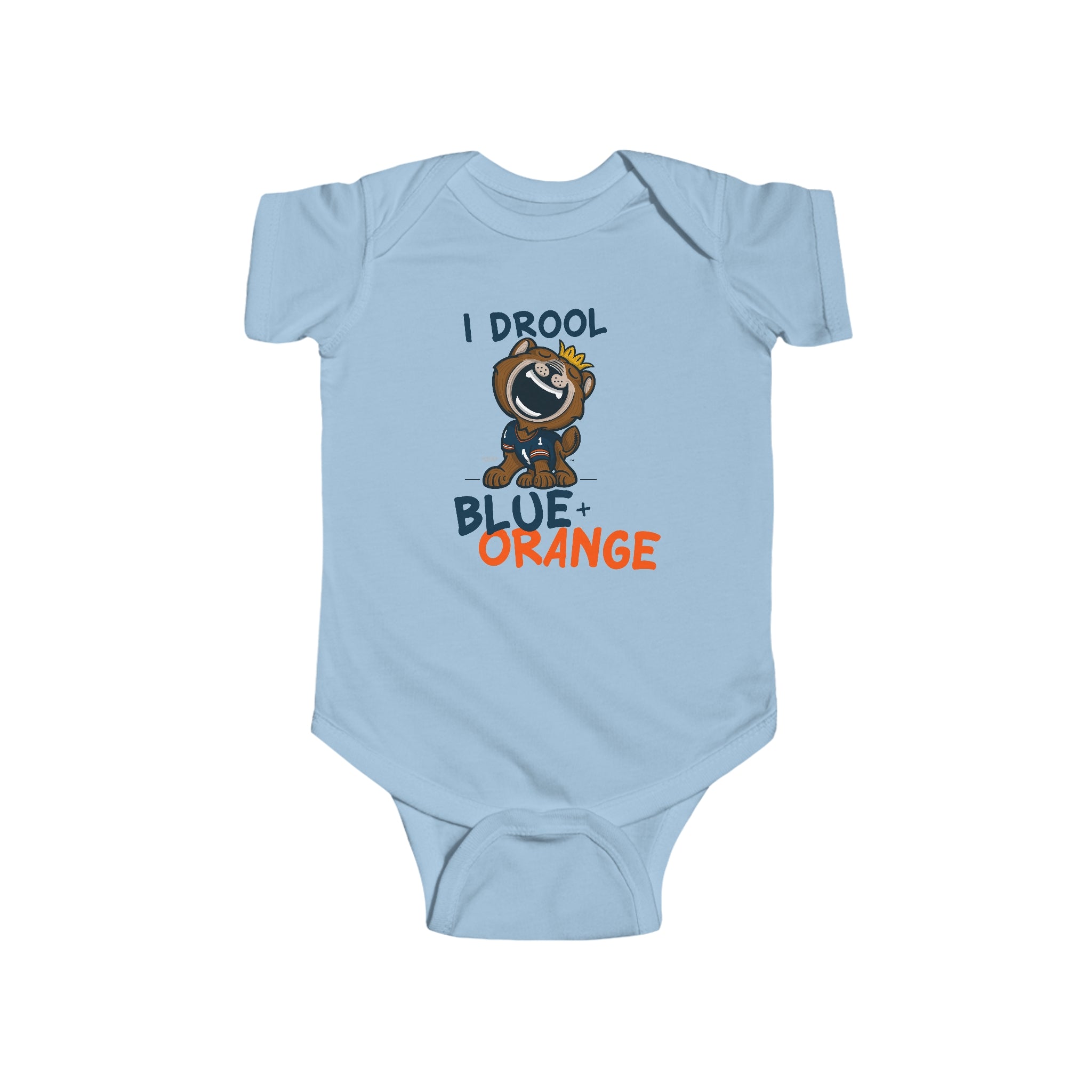 Infant Fine Jersey Bodysuit - I Drool - Lil' Staley CHI Football