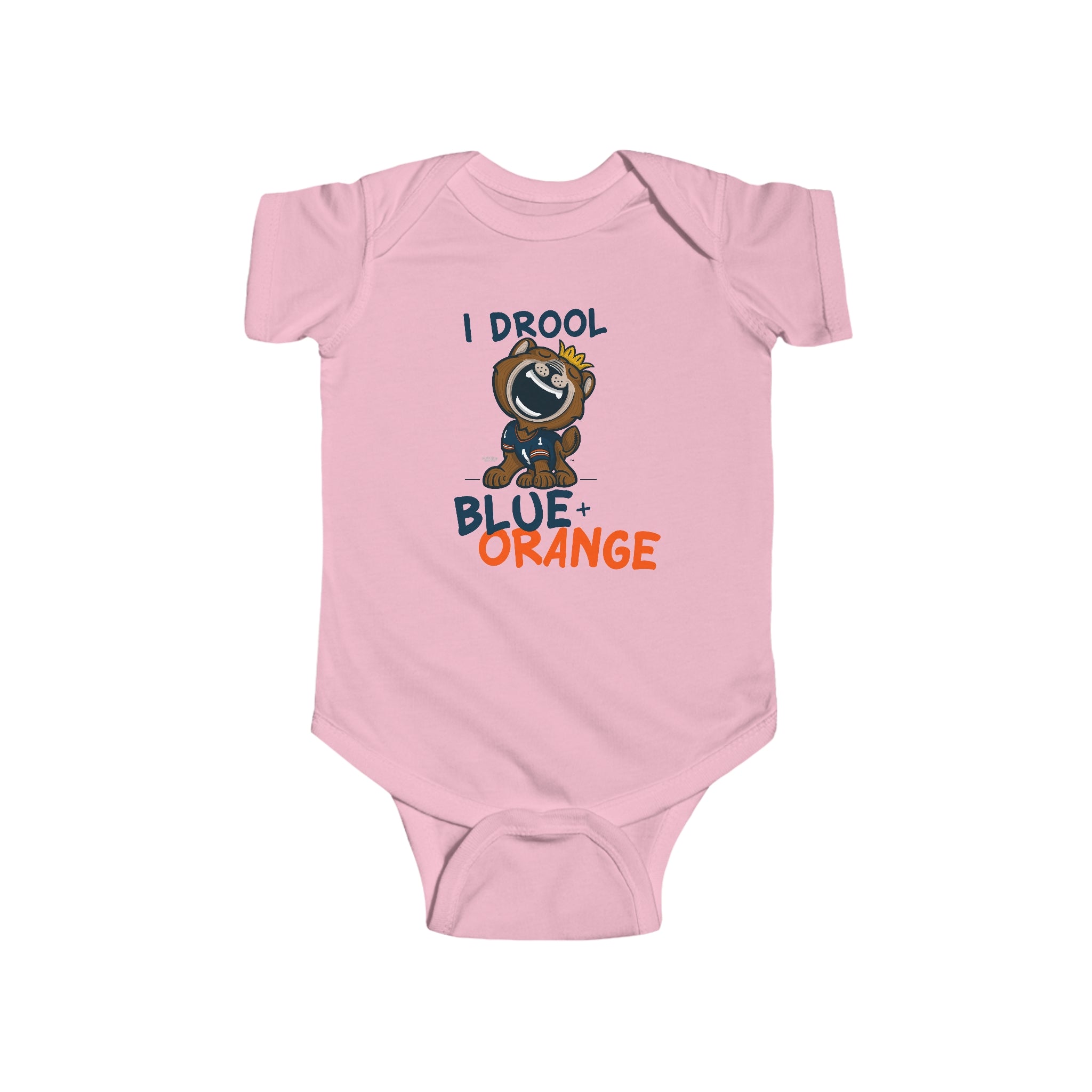 Infant Fine Jersey Bodysuit - I Drool - Lil' Staley CHI Football