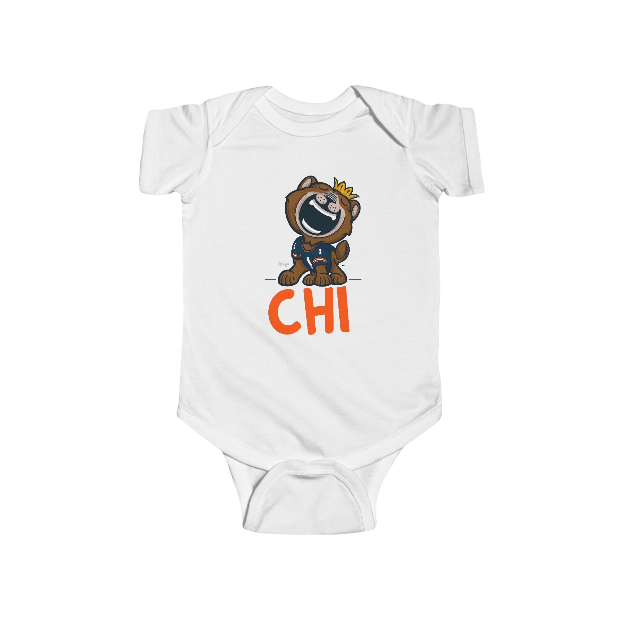 Infant Fine Jersey Bodysuit - CHI - Lil' Staley CHI Football