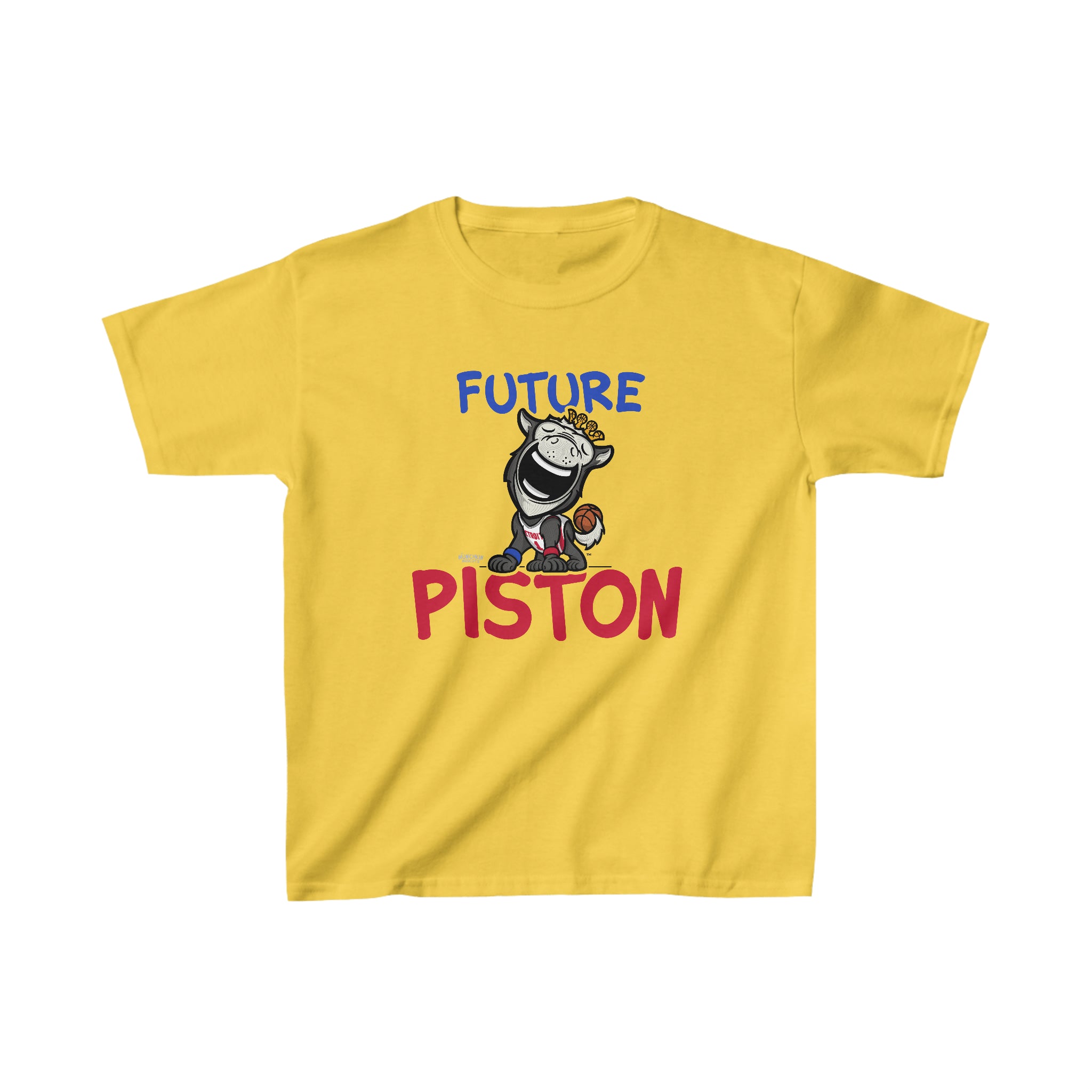 Kids Heavy Cotton™ Tee - Future Piston - Lil' Hooper DET Basketball