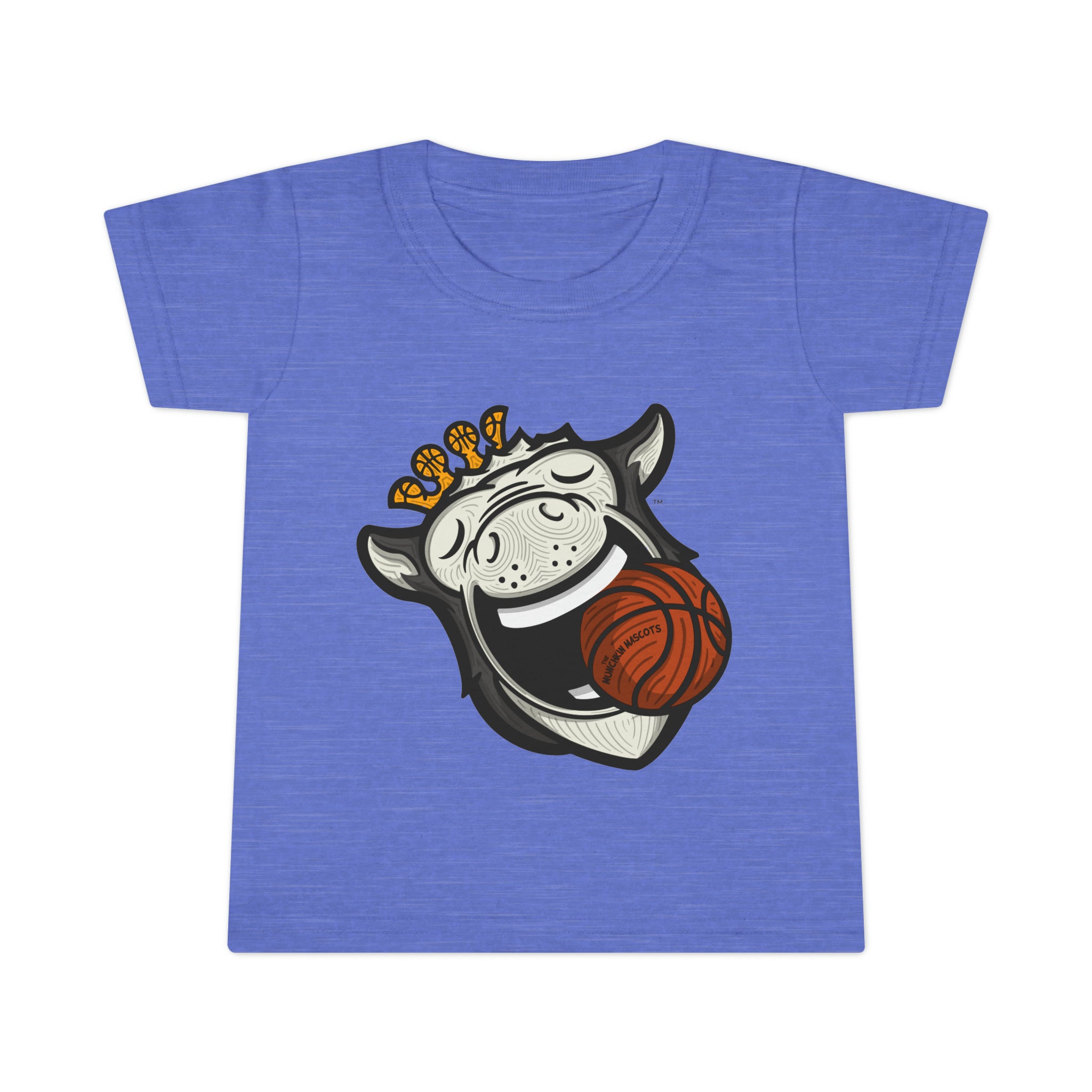 Toddler T-shirt - Mascot Face - Lil' Hooper DET Basketball