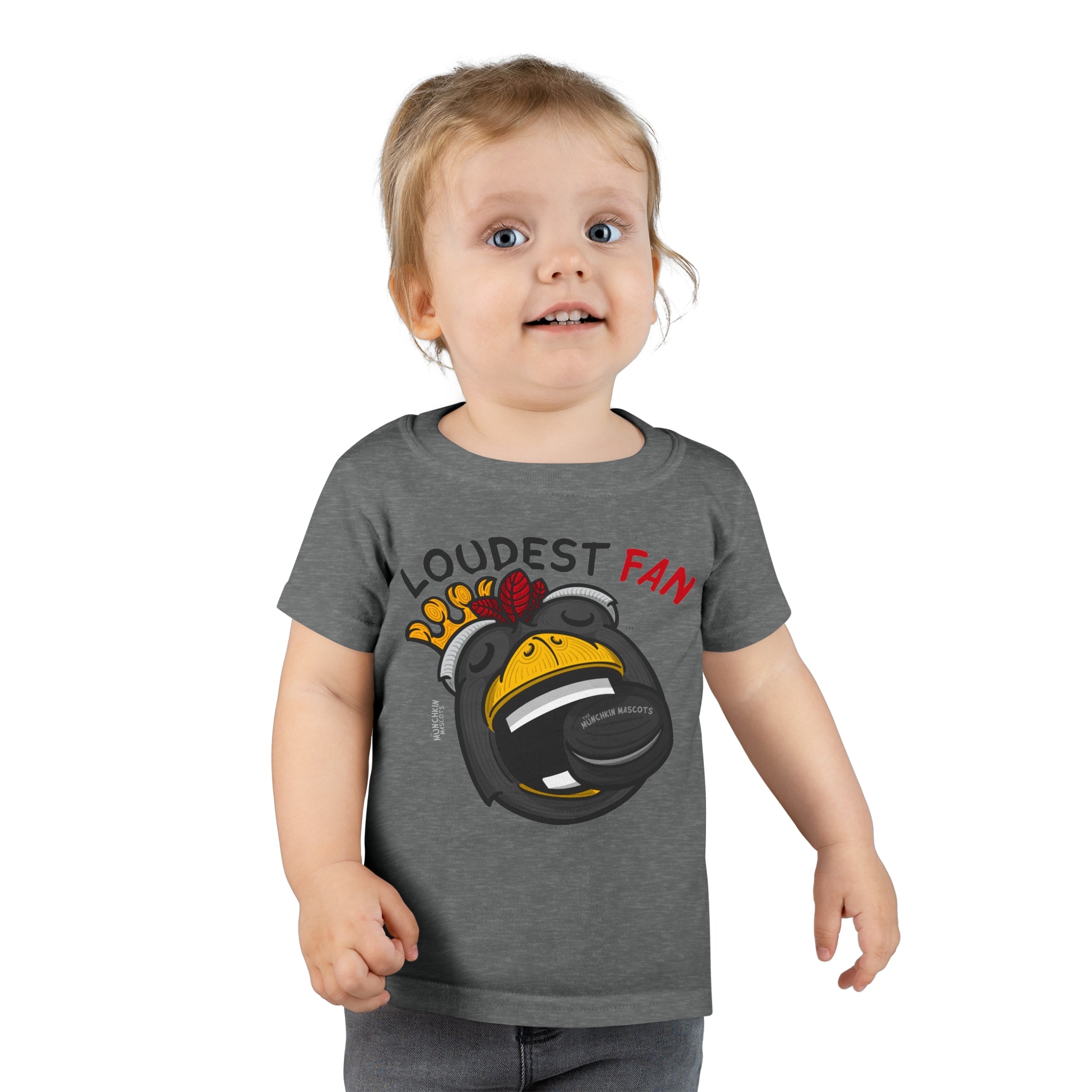 Toddler T-shirt - Loudest Fan - Lil' Tommy CHI Hockey