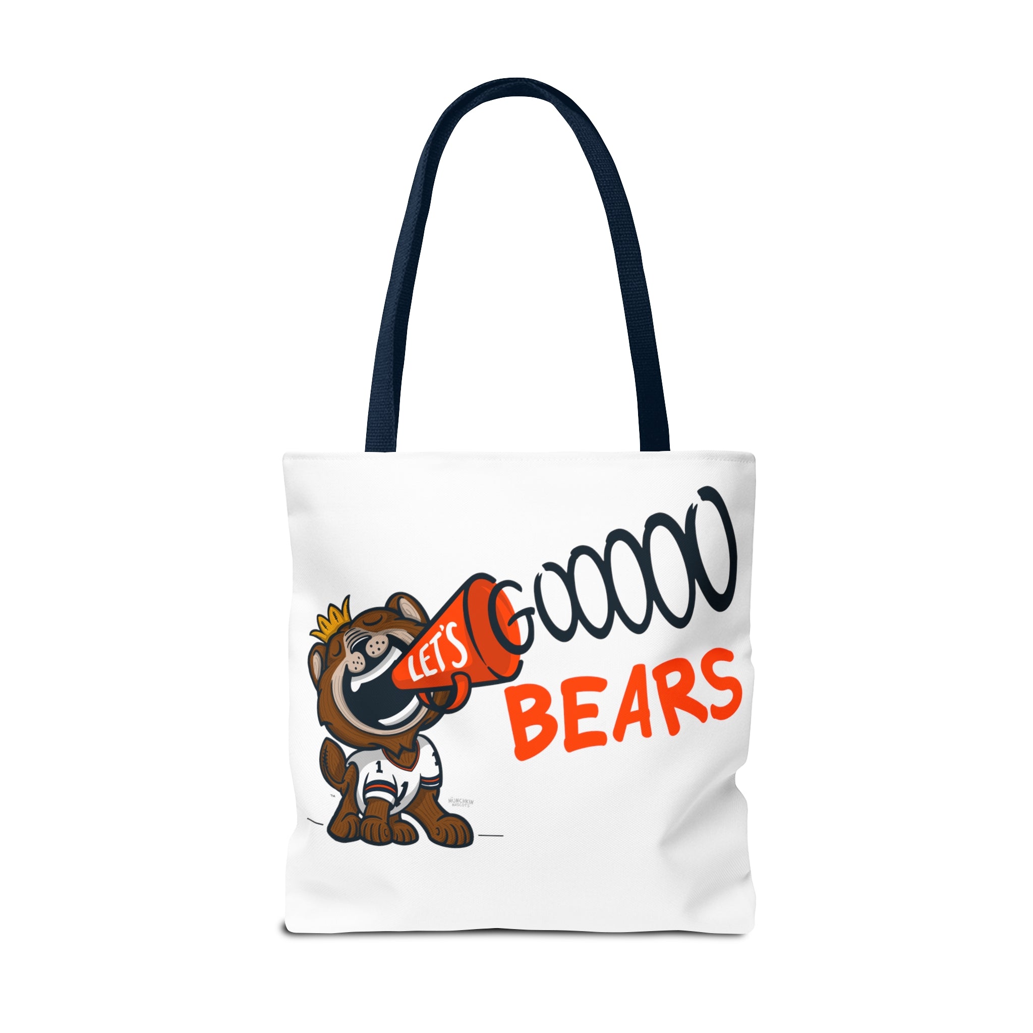 Tote Bag (AOP) - LOVE + Lets Go - Lil' Staley CHI Football