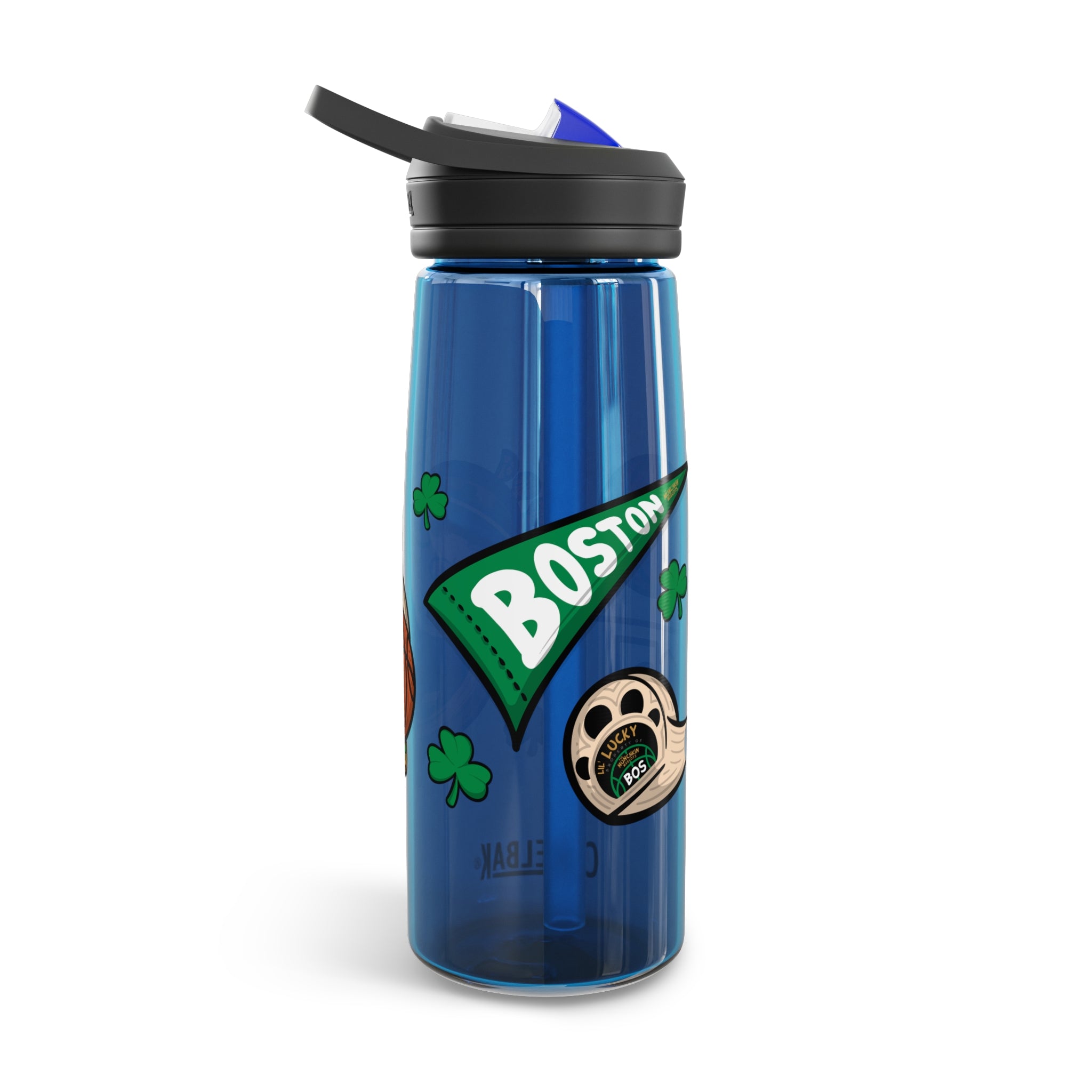 CamelBak Eddy®  Water Bottle, 20oz\25oz - Mascot - Lil' Lucky BOS Basketball