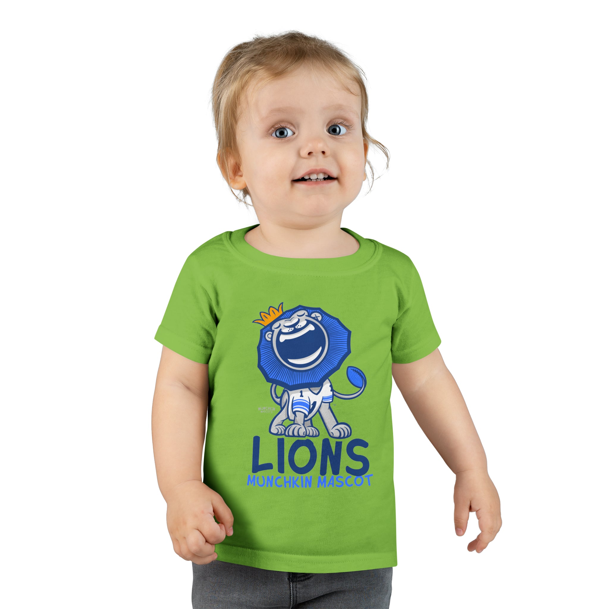 Toddler T-shirt - Munchkin Mascot - Lil' Roary DET Football