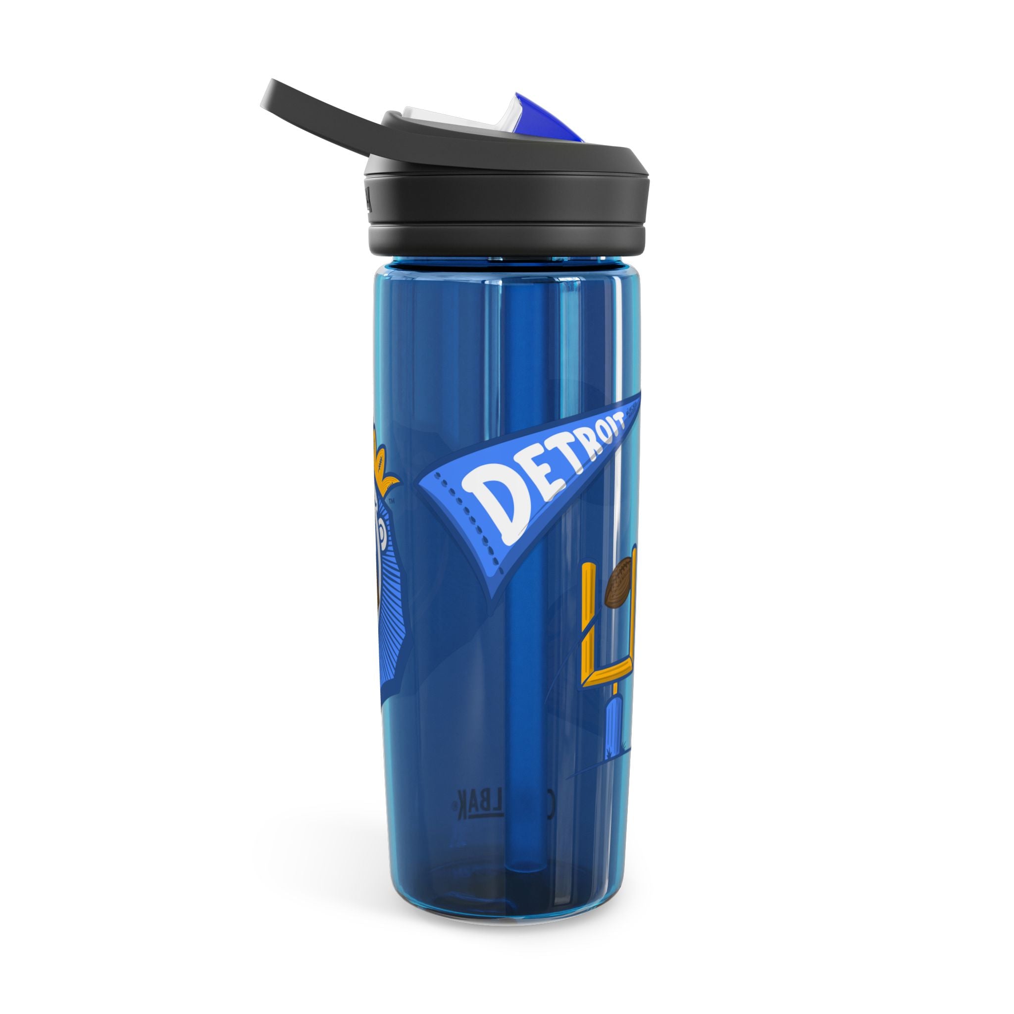 Detroit Football CamelBak Eddy® Lil' Roary Water Bottle, 20oz\25oz | Hand-Drawn Art | Gifts for Kids