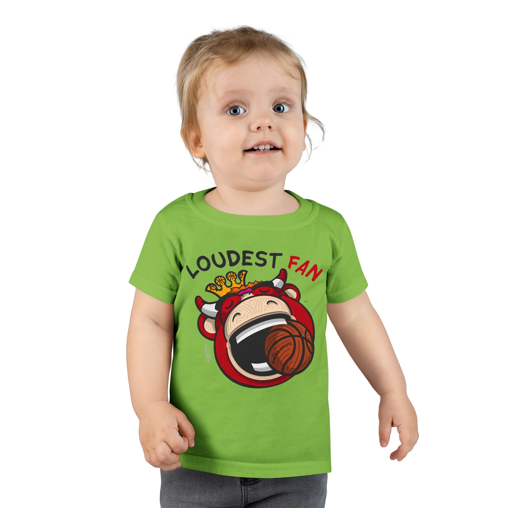 Toddler T-shirt - Loudest Fan - Lil' Benny CHI Basketball