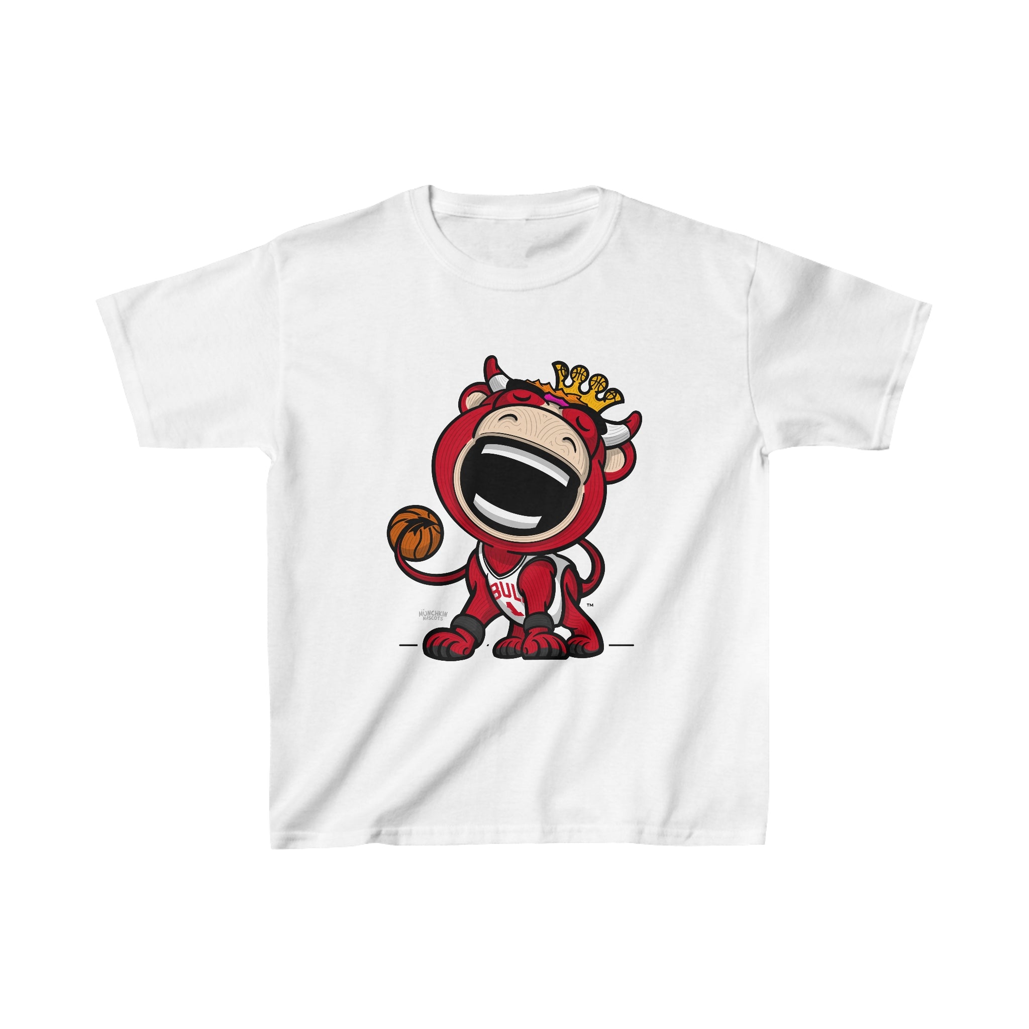 Kids Heavy Cotton™ Tee - Home Jersey - Lil' Benny CHI Basketball