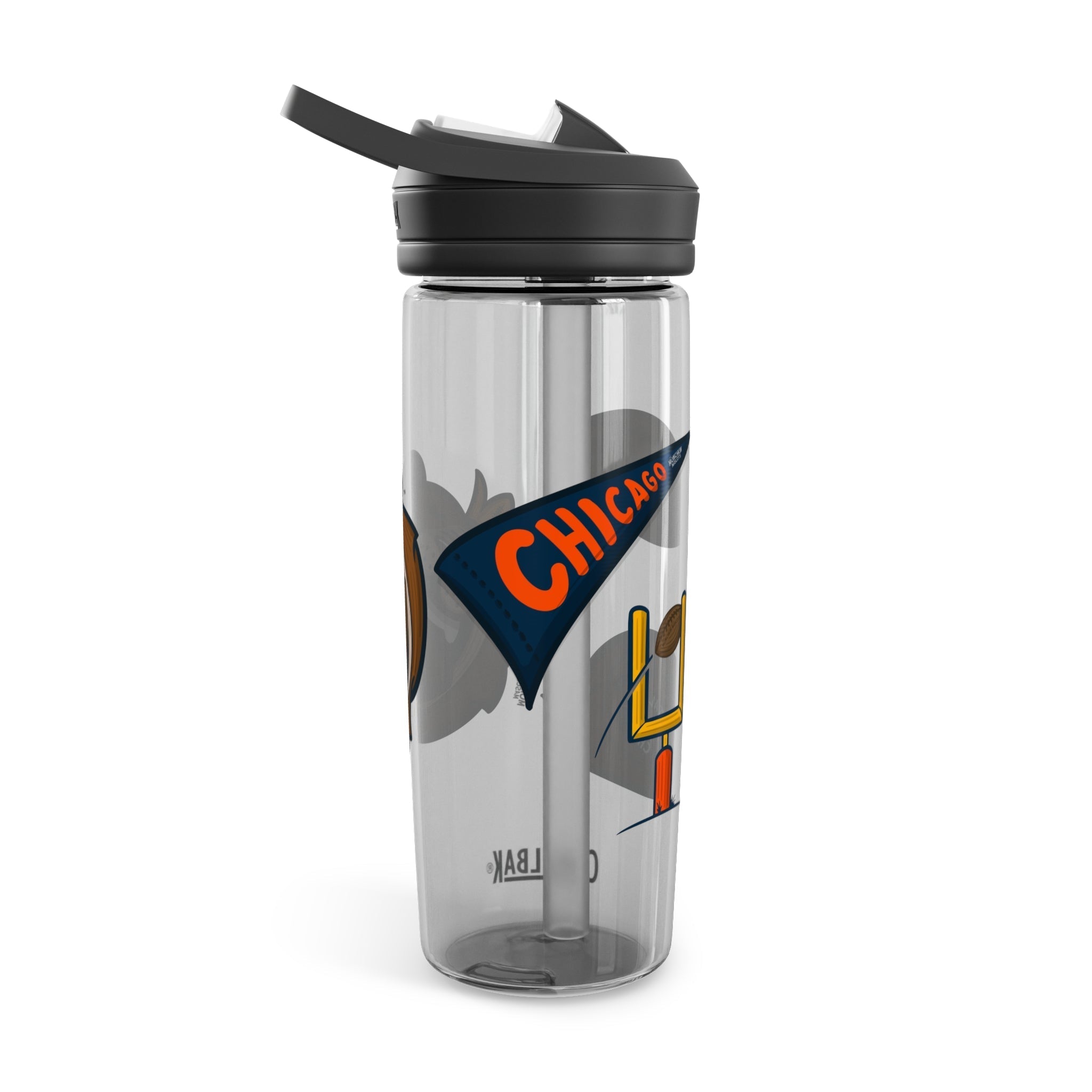 CamelBak Eddy®  Water Bottle, 20oz\25oz - Lil' Staley CHI Football Printify
