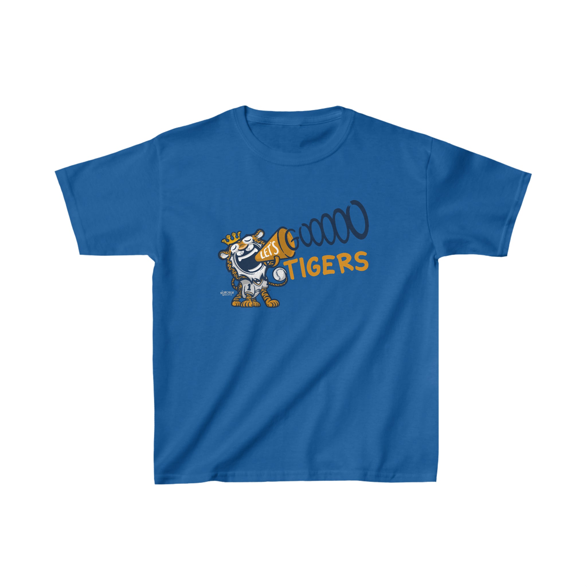 Kids Heavy Cotton™ Tee - Lets Go - Lil' Paws DET Baseball