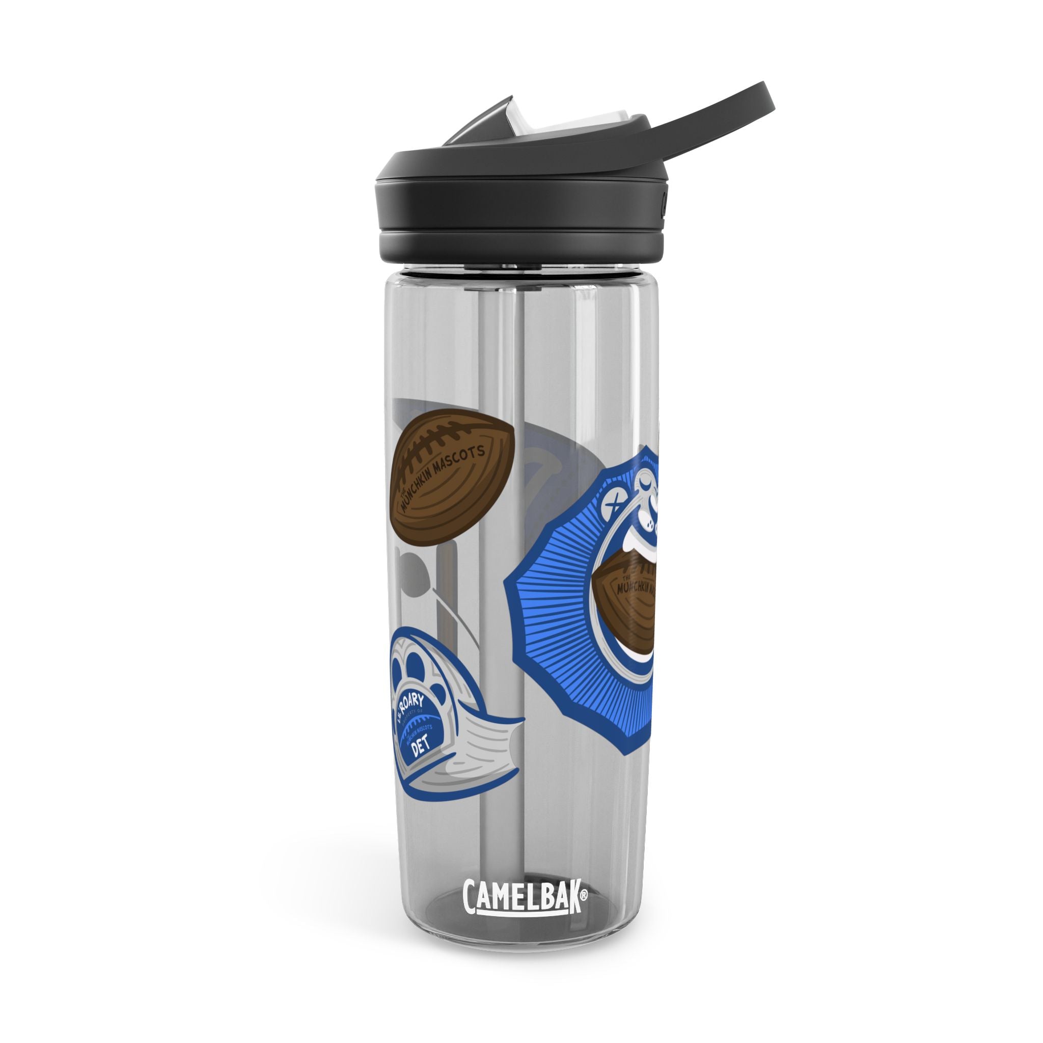 Detroit Football CamelBak Eddy® Lil' Roary Water Bottle, 20oz\25oz | Hand-Drawn Art | Gifts for Kids