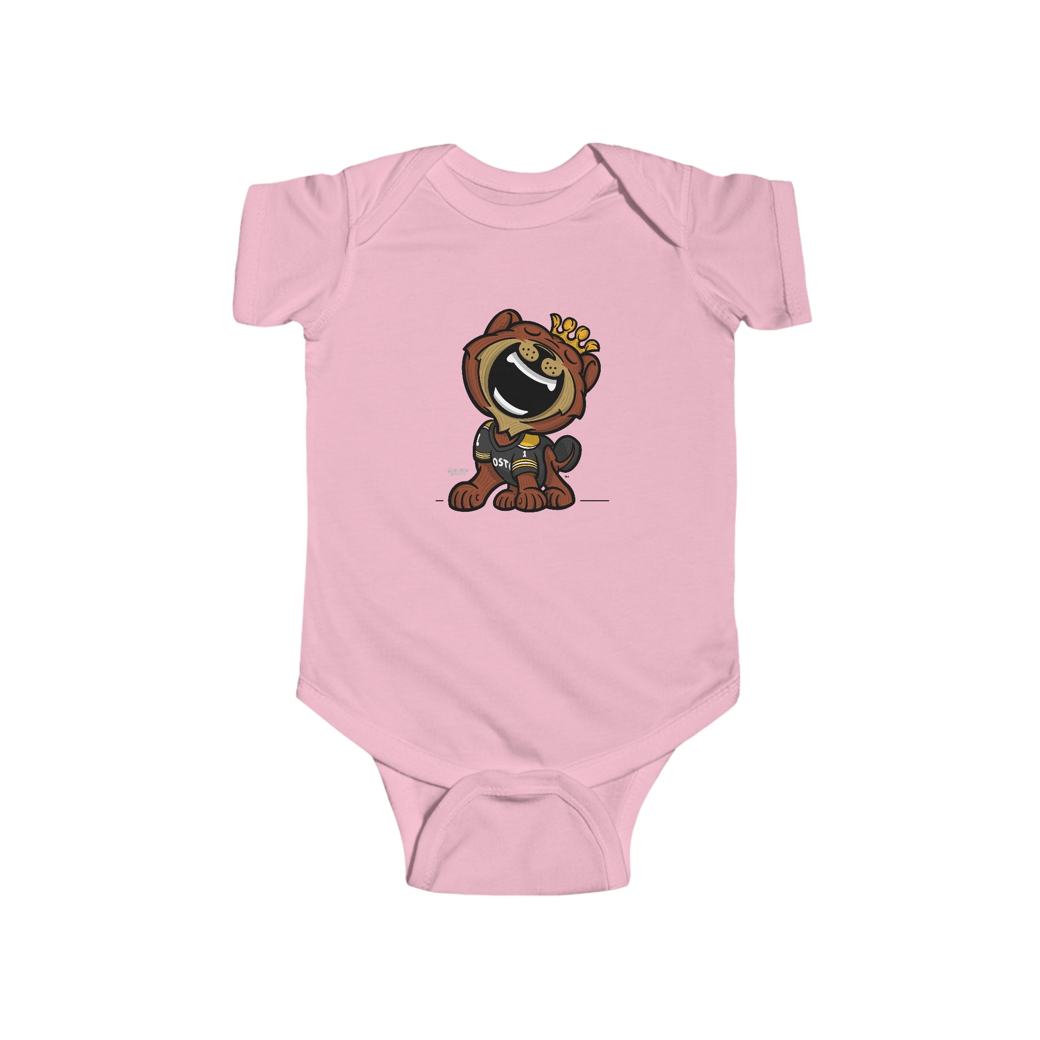 Infant Fine Jersey Bodysuit - Home Jersey - Lil' Blades BOS Hockey