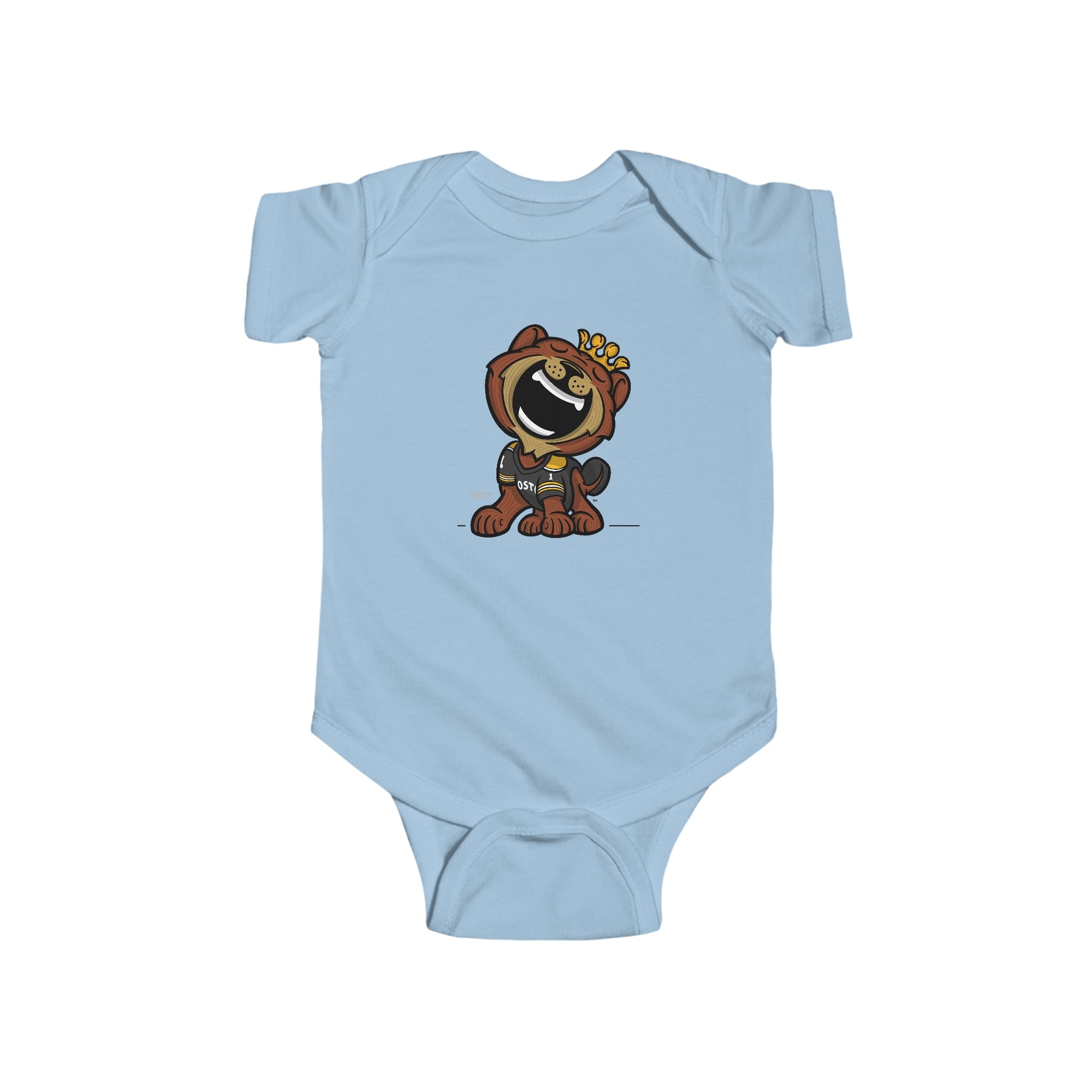 Infant Fine Jersey Bodysuit - Home Jersey - Lil' Blades BOS Hockey