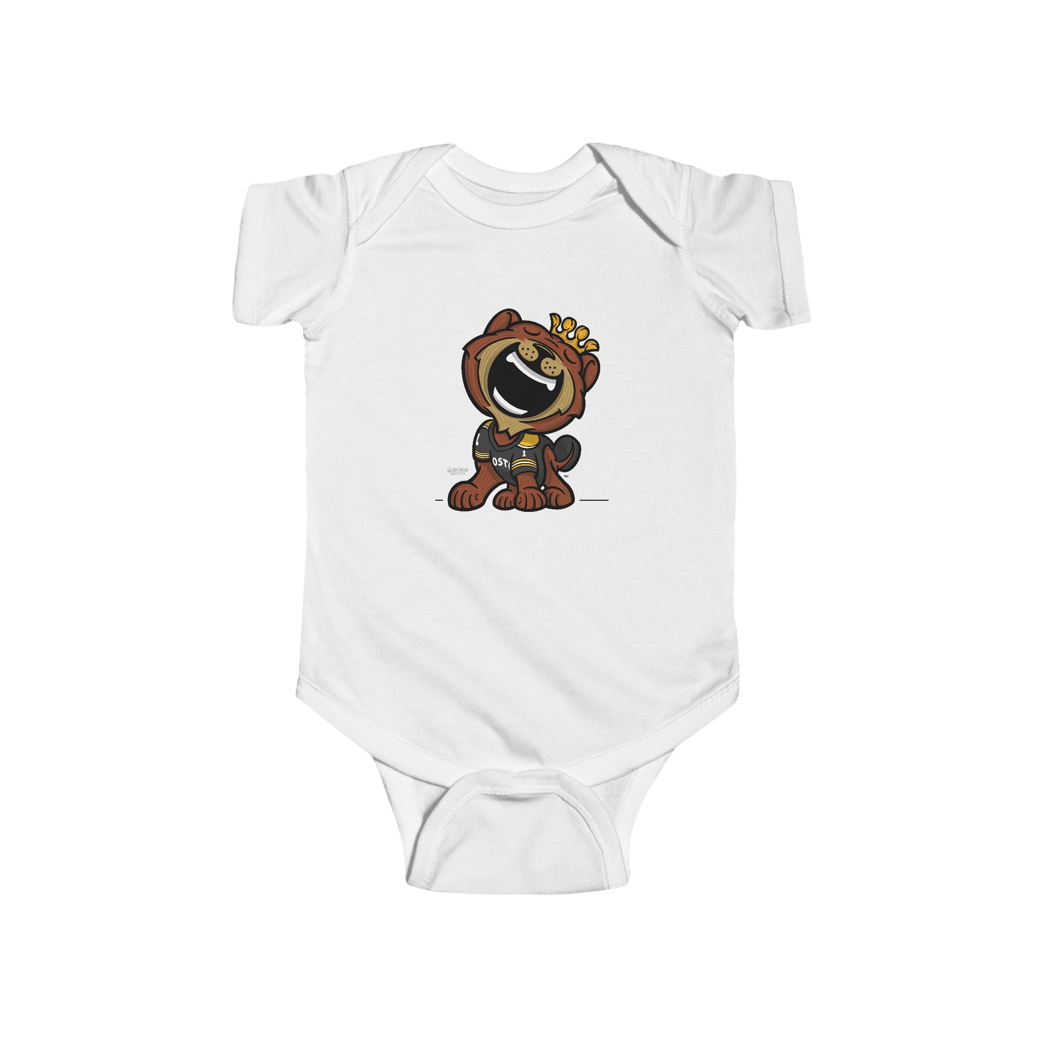 Infant Fine Jersey Bodysuit - Home Jersey - Lil' Blades BOS Hockey