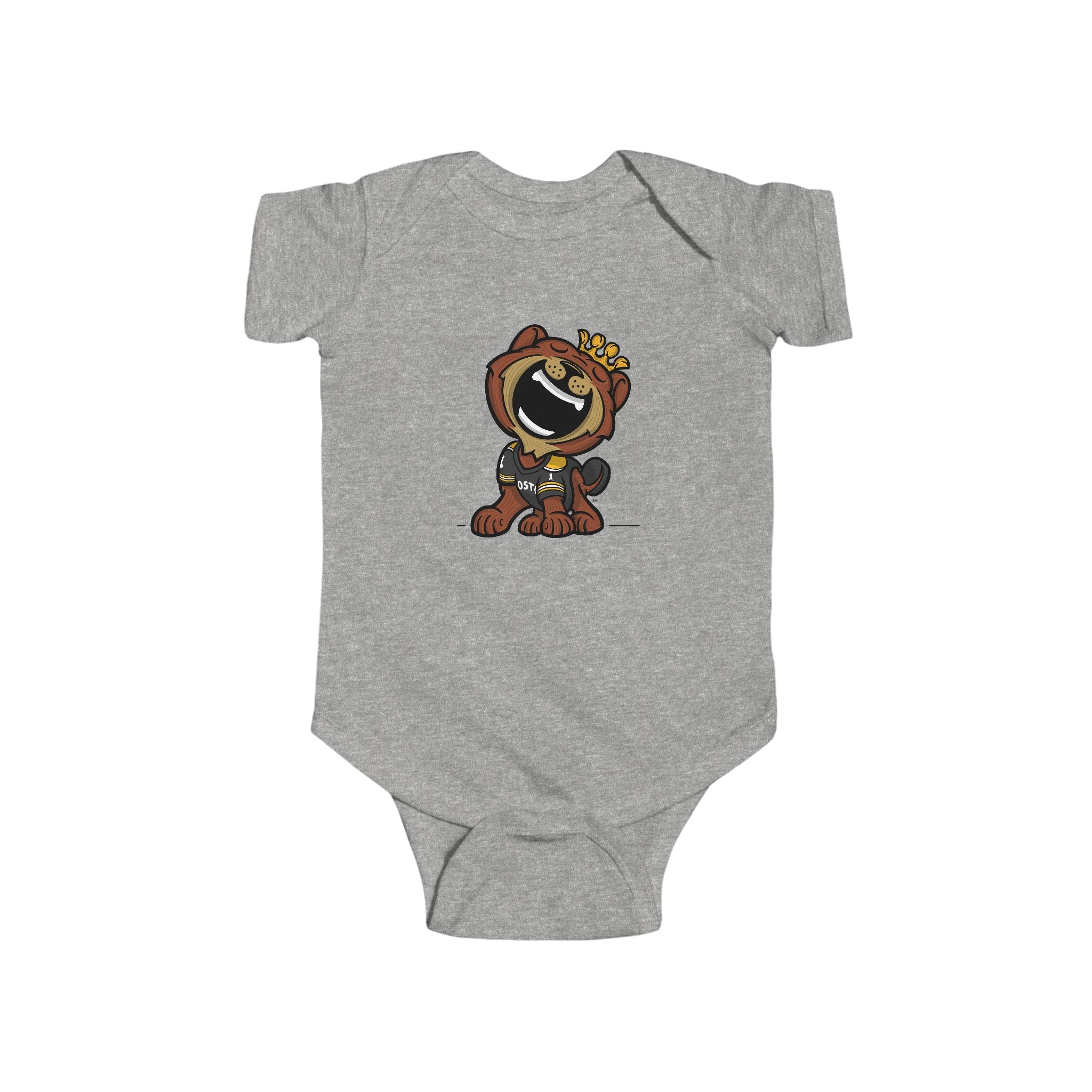 Infant Fine Jersey Bodysuit - Home Jersey - Lil' Blades BOS Hockey