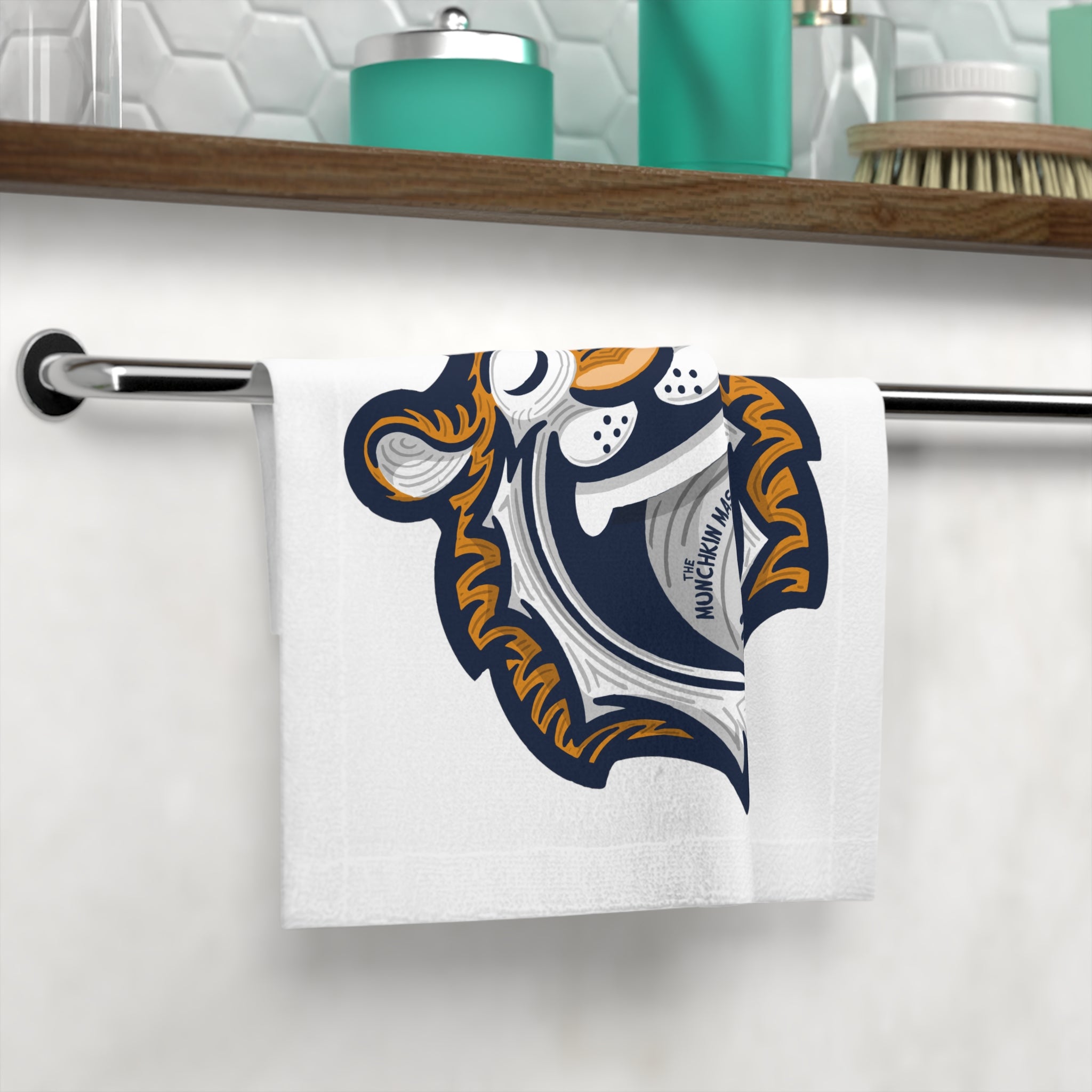 Face Towel - Mascot - Lil' Paws DET Baseball