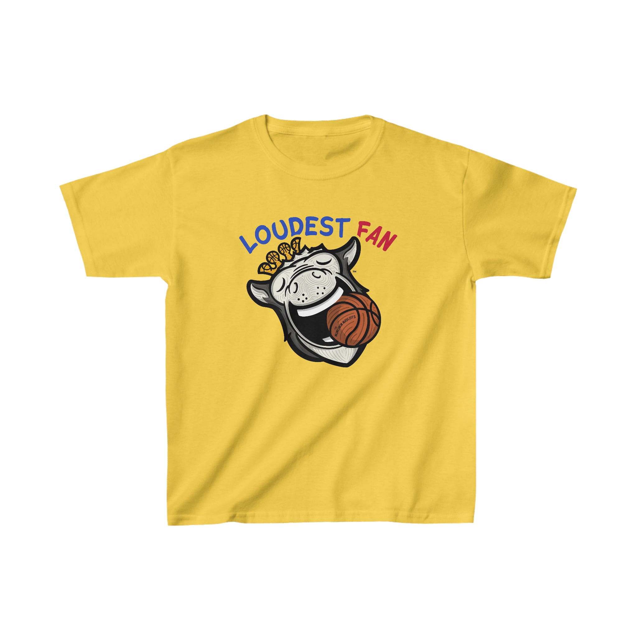 Kids Heavy Cotton™ Tee - Loudest Fan - Lil' Hooper DET Basketball