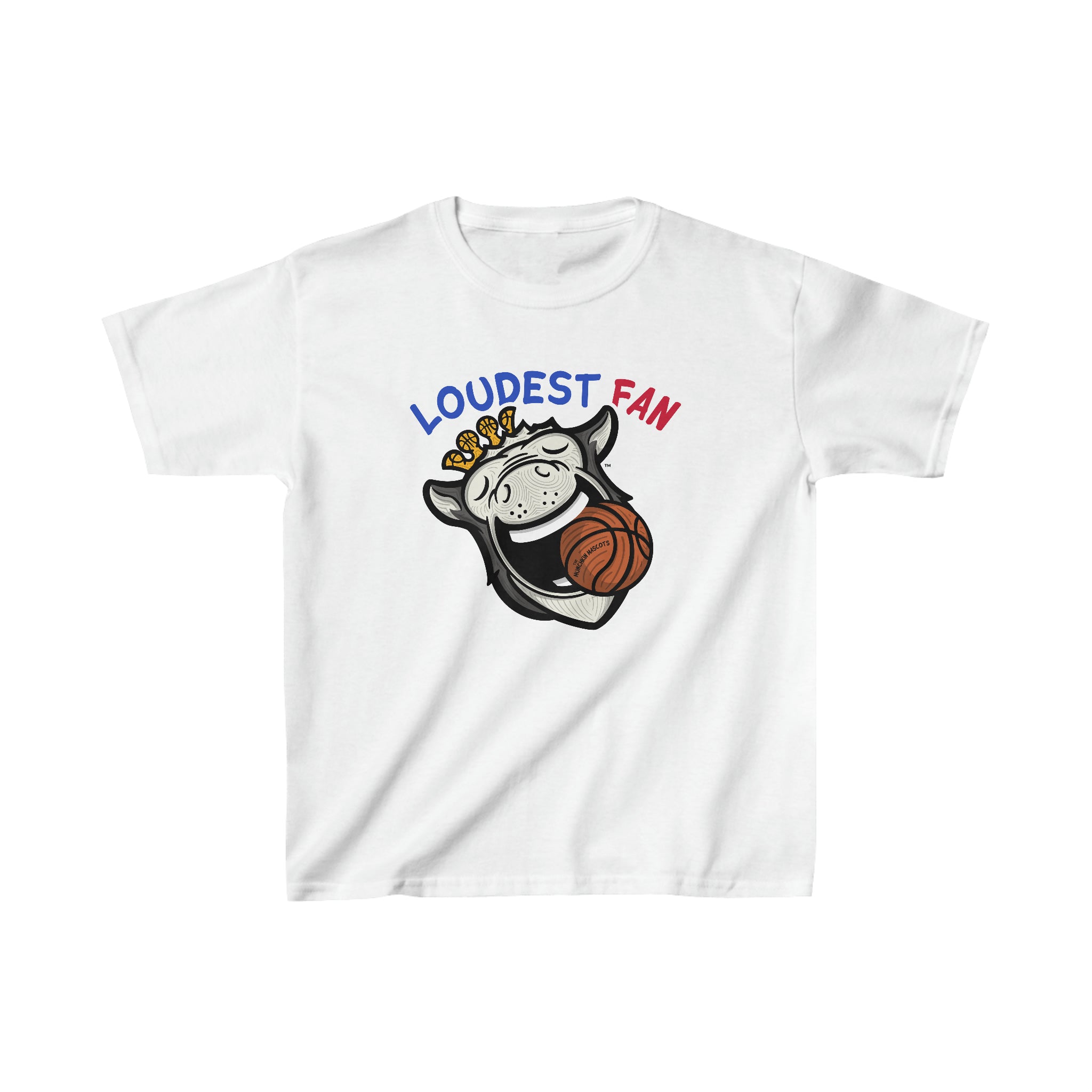 Kids Heavy Cotton™ Tee - Loudest Fan - Lil' Hooper DET Basketball