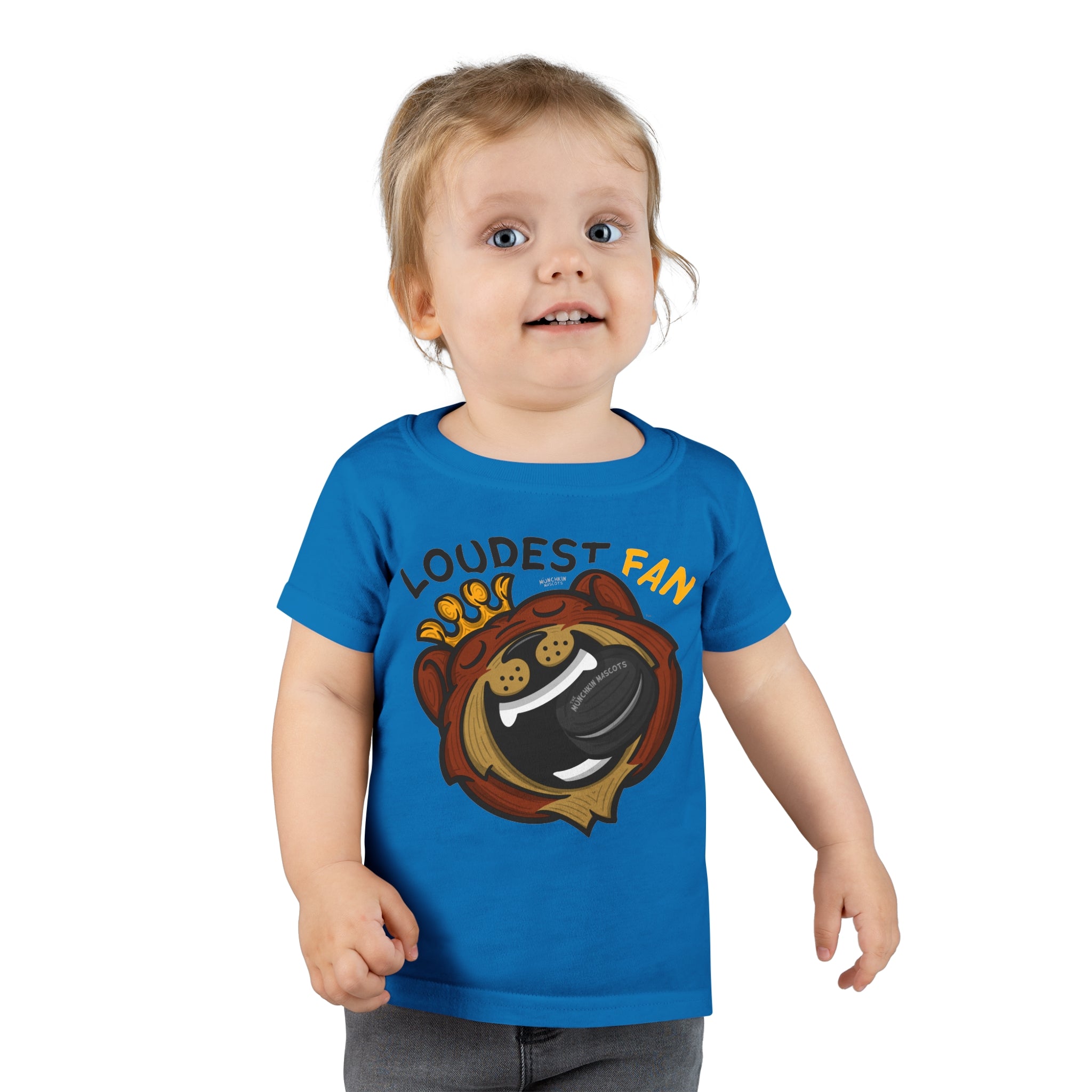 Toddler T-shirt - Loudest Fan - Lil' Blades BOS Hockey