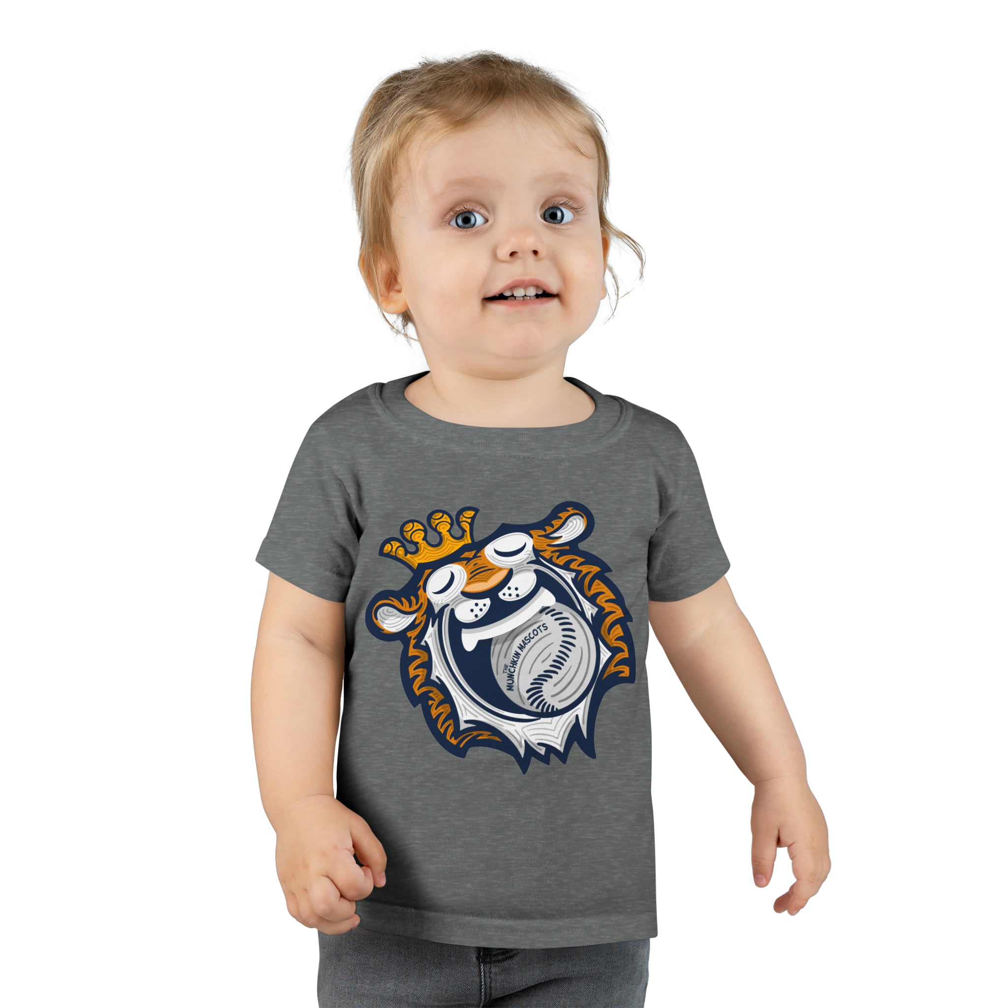 Toddler T-shirt - Mascot - Lil' Paws DET Baseball