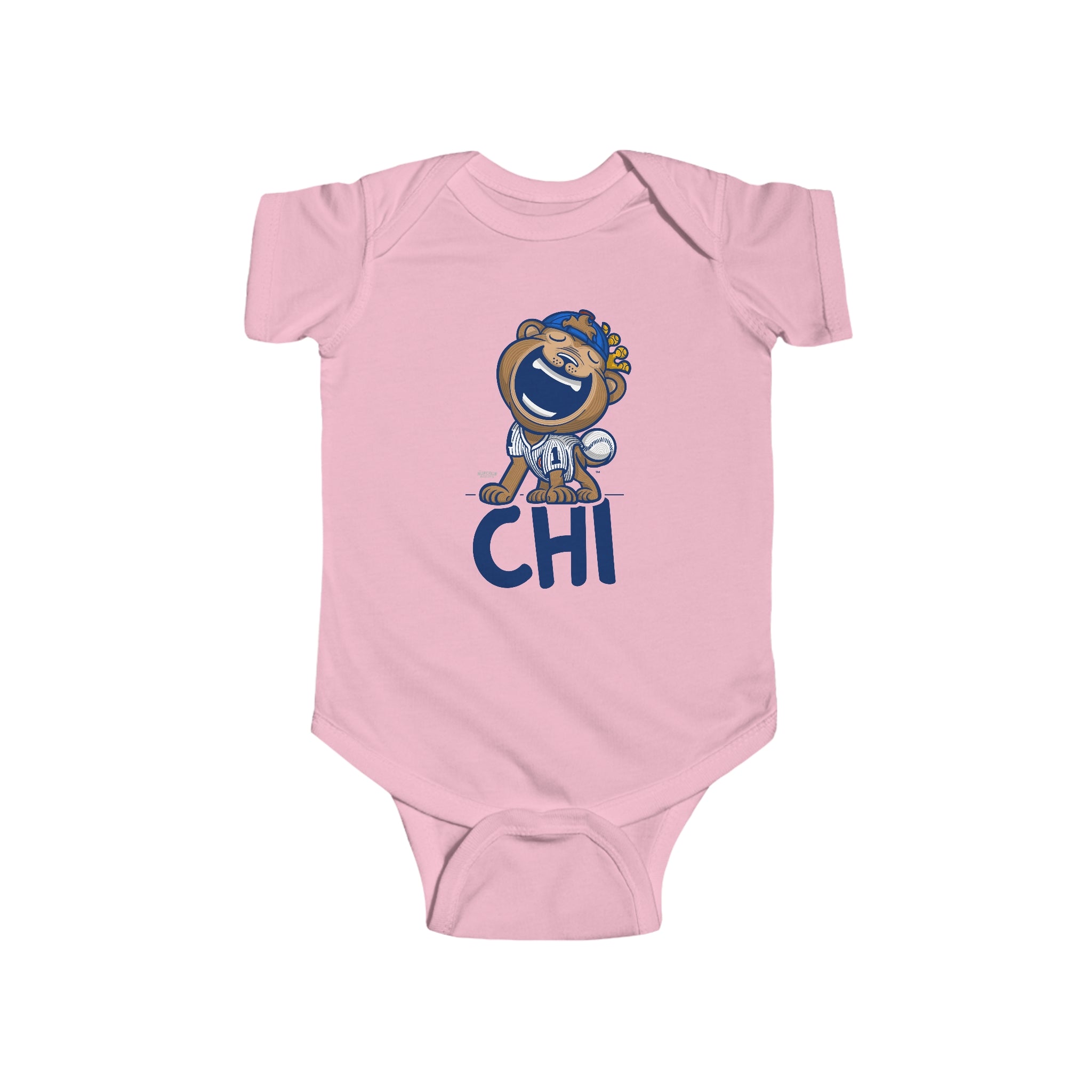 Infant Fine Jersey Bodysuit - CHI - Lil' Clark CHI Baseball