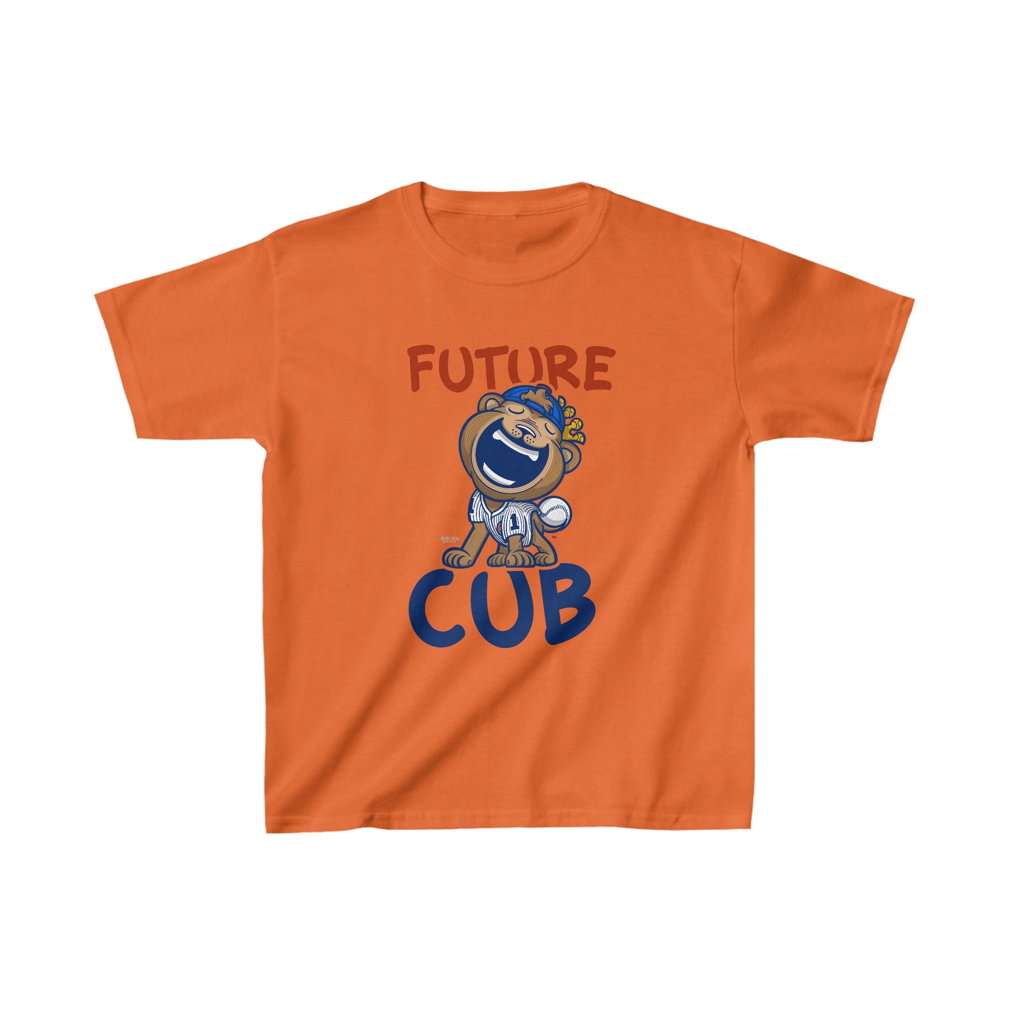 Kids Heavy Cotton™ Tee - Future Cub - Lil' Clark CHI Baseball