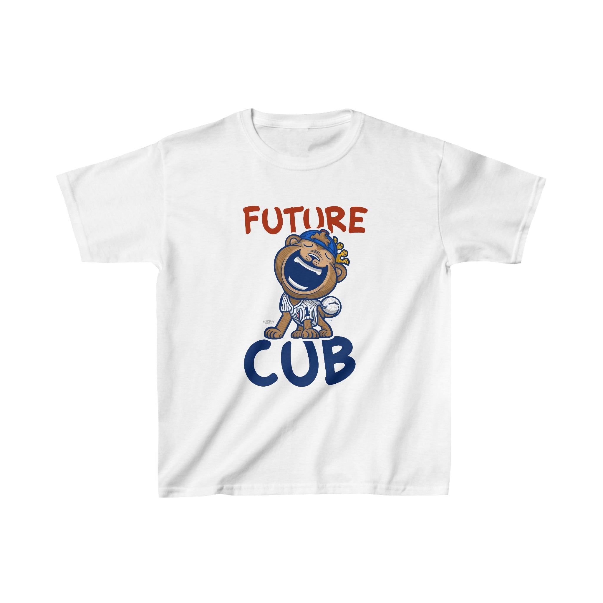 Kids Heavy Cotton™ Tee - Future Cub - Lil' Clark CHI Baseball