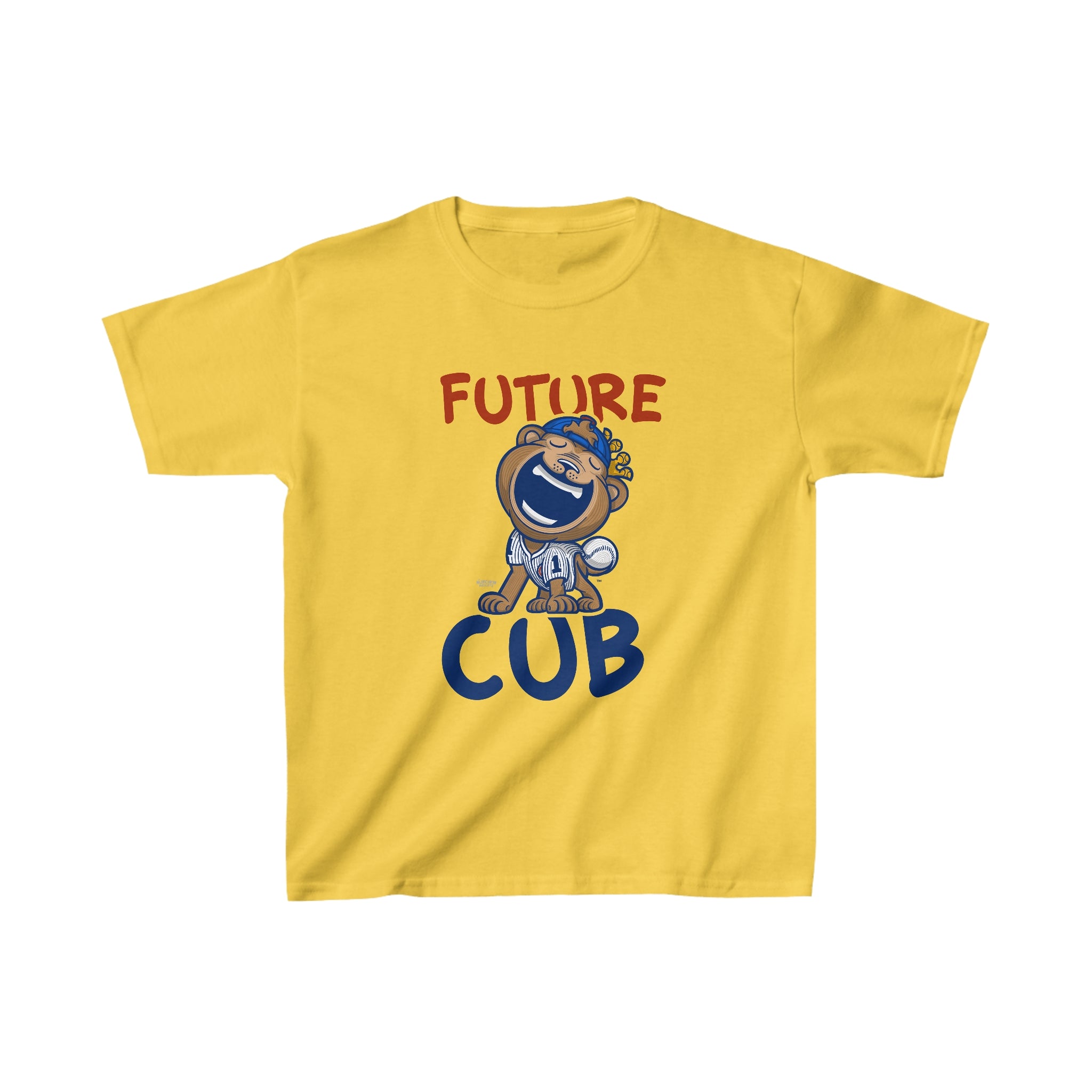 Kids Heavy Cotton™ Tee - Future Cub - Lil' Clark CHI Baseball