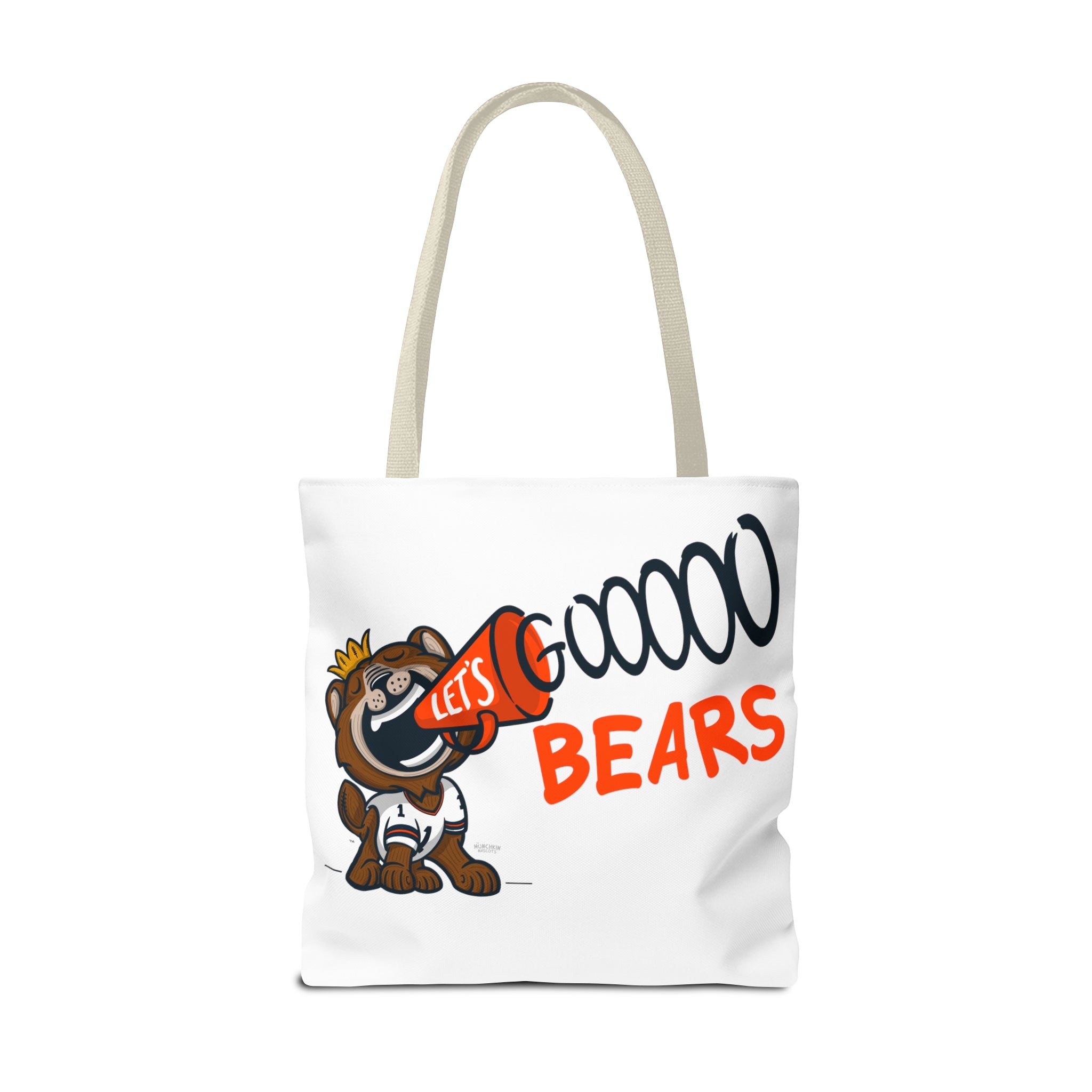 Tote Bag (AOP) - LOVE + Lets Go - Lil' Staley CHI Football