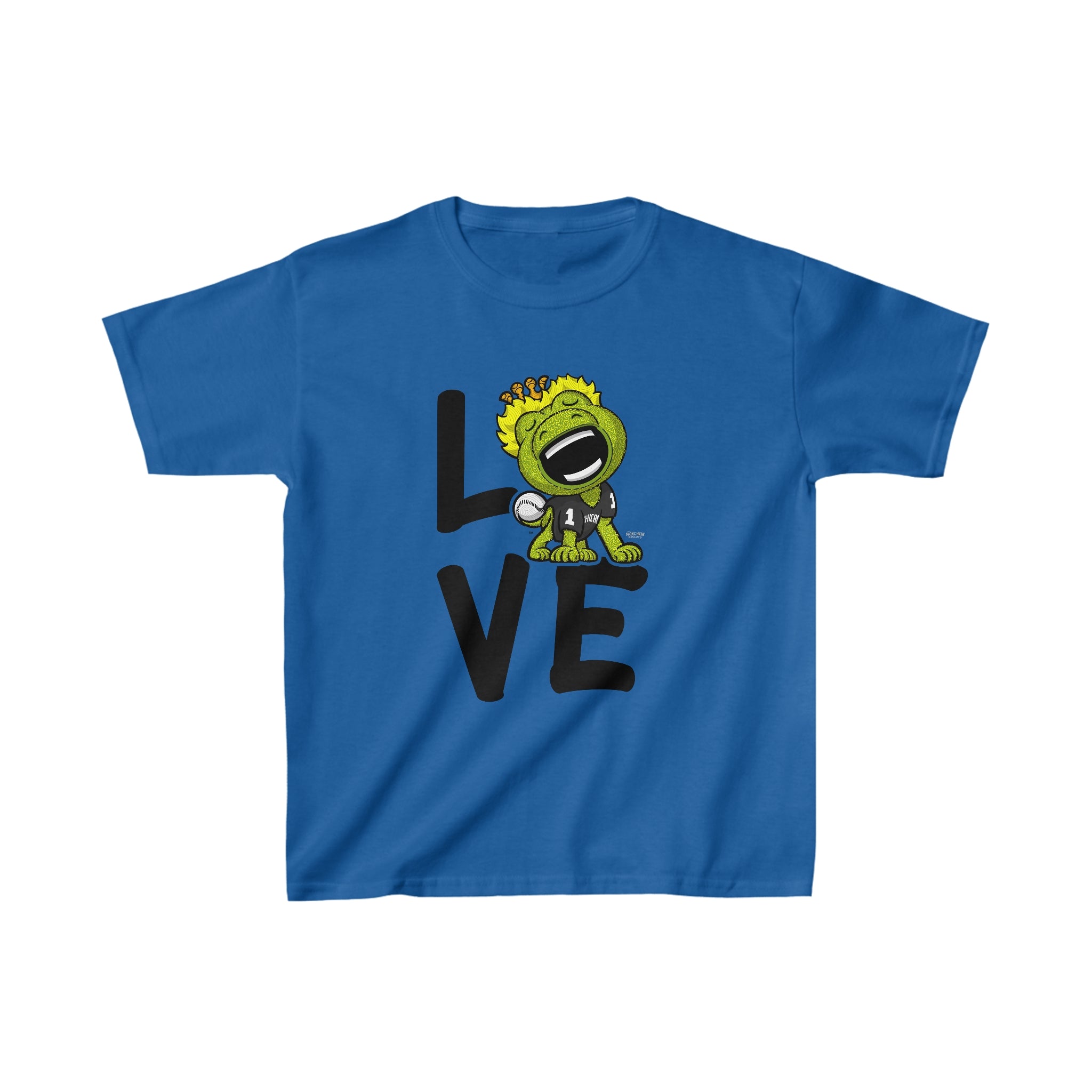 Kids Heavy Cotton™ Tee - LOVE - Lil' Southpaw CHI Baseball