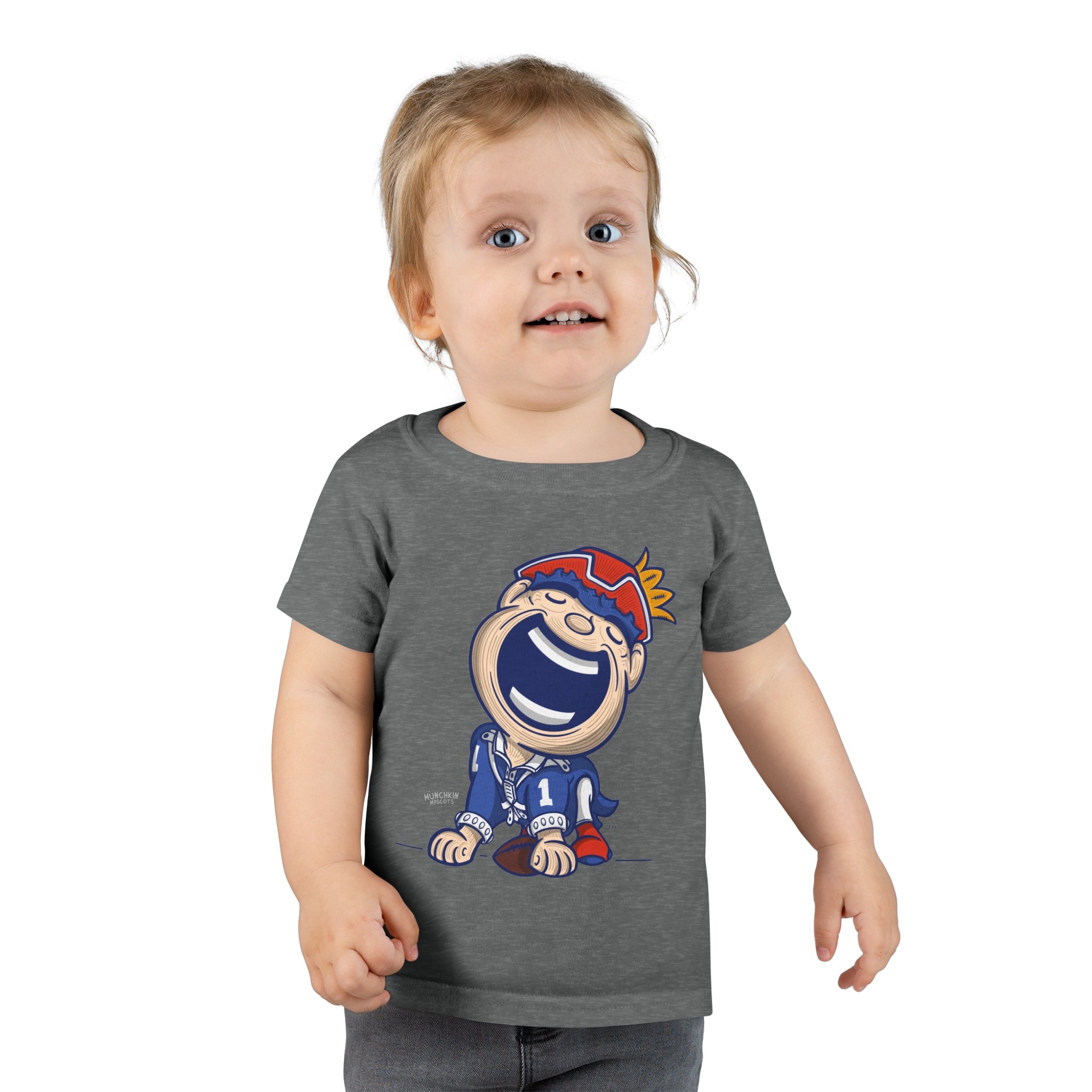 Toddler T-shirt - Patriot Jersey - Lil' Pat NE Football