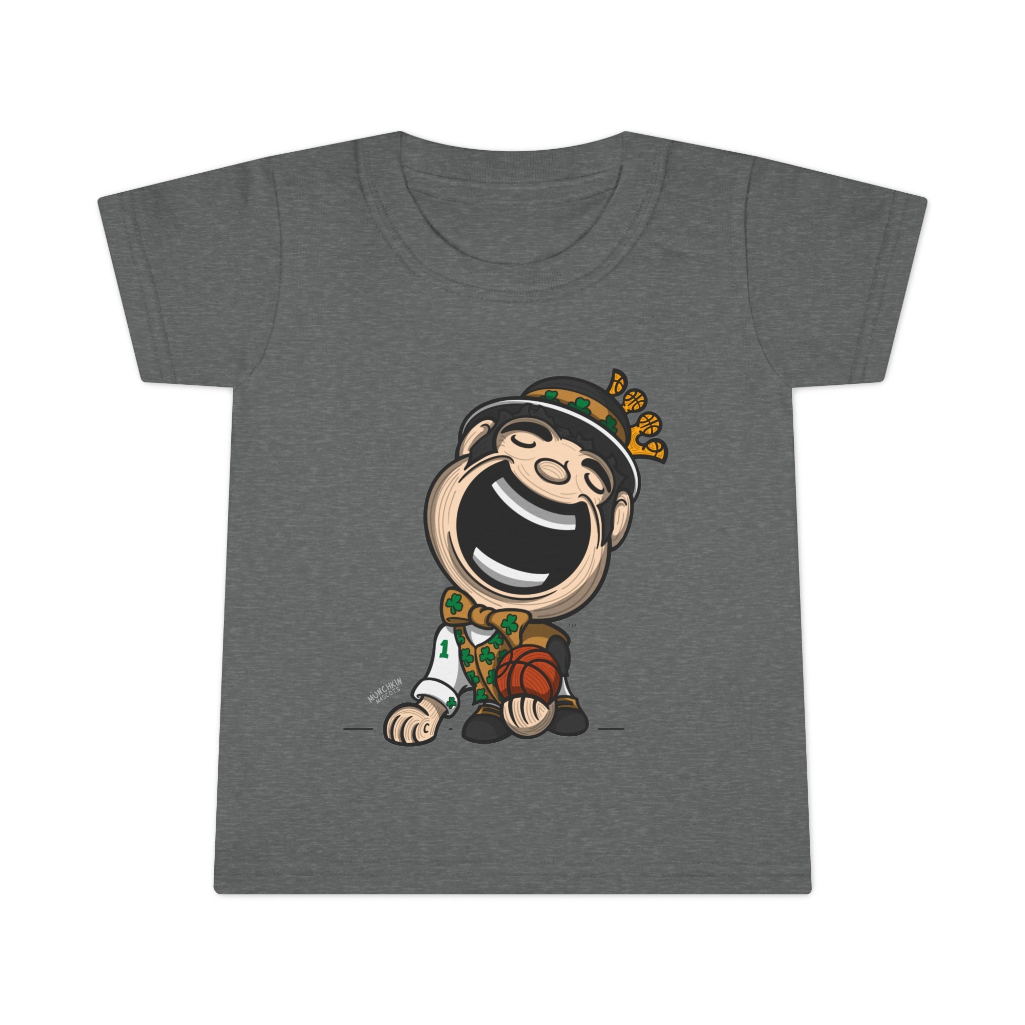 Toddler T-shirt - Gold Vest - Lil' Lucky BOS Basketball