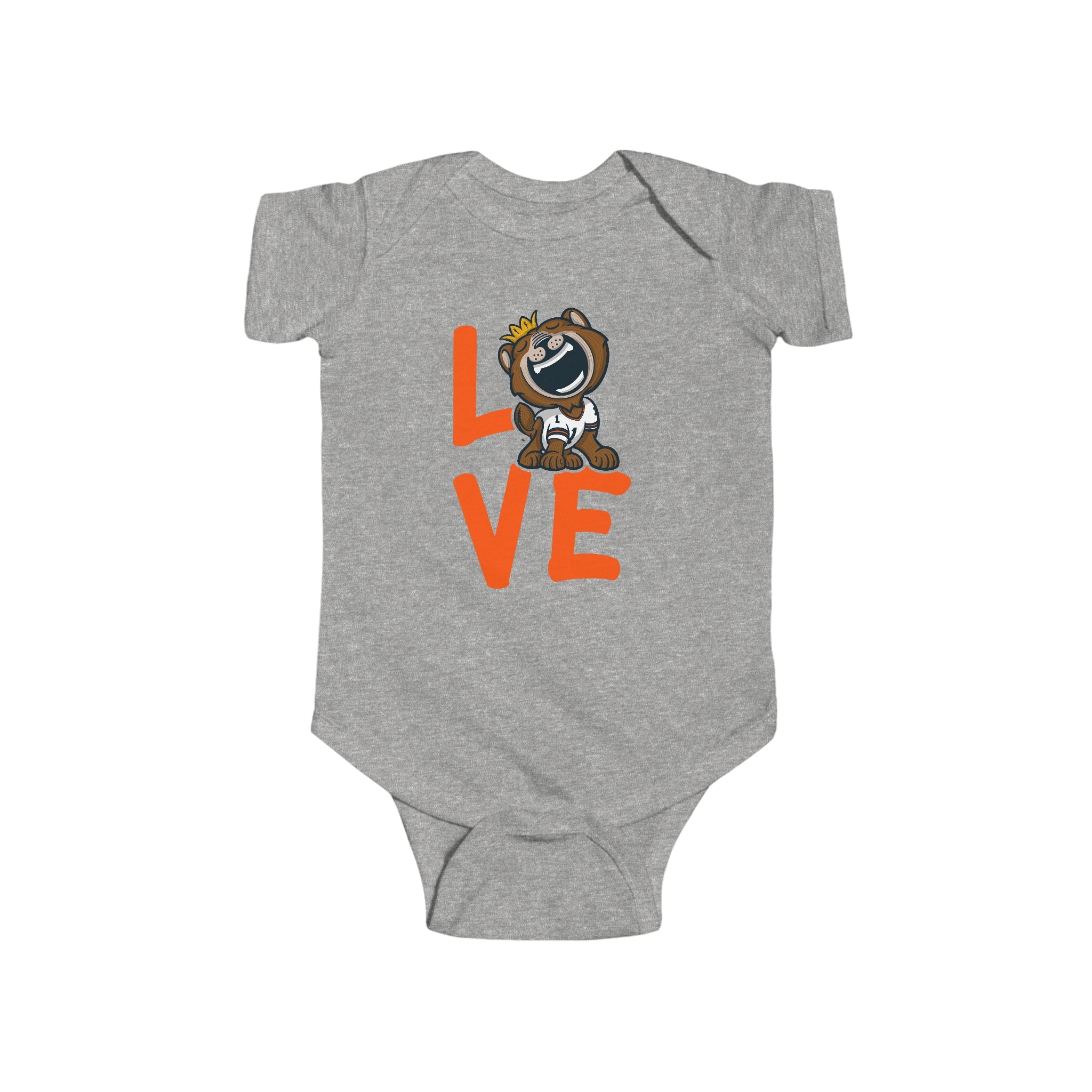 Infant Fine Jersey Bodysuit - LOVE - Lil' Staley CHI Football