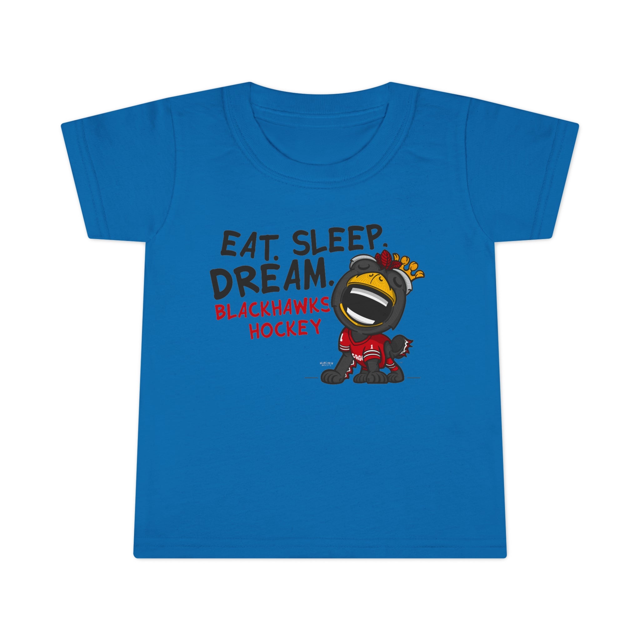 Toddler T-shirt - Eat Sleep Dream - Lil' Tommy CHI Hockey