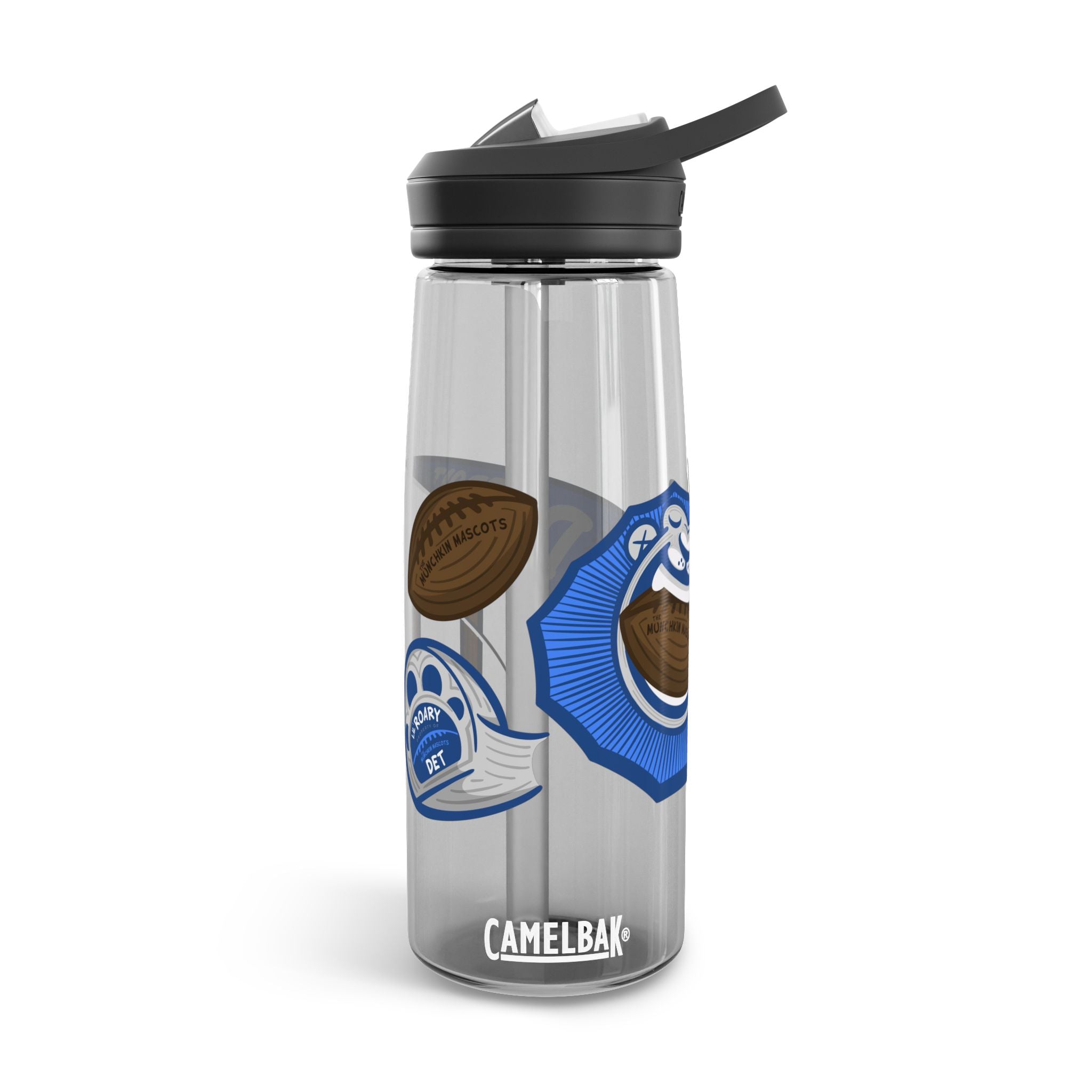Detroit Football CamelBak Eddy® Lil' Roary Water Bottle, 20oz\25oz | Hand-Drawn Art | Gifts for Kids