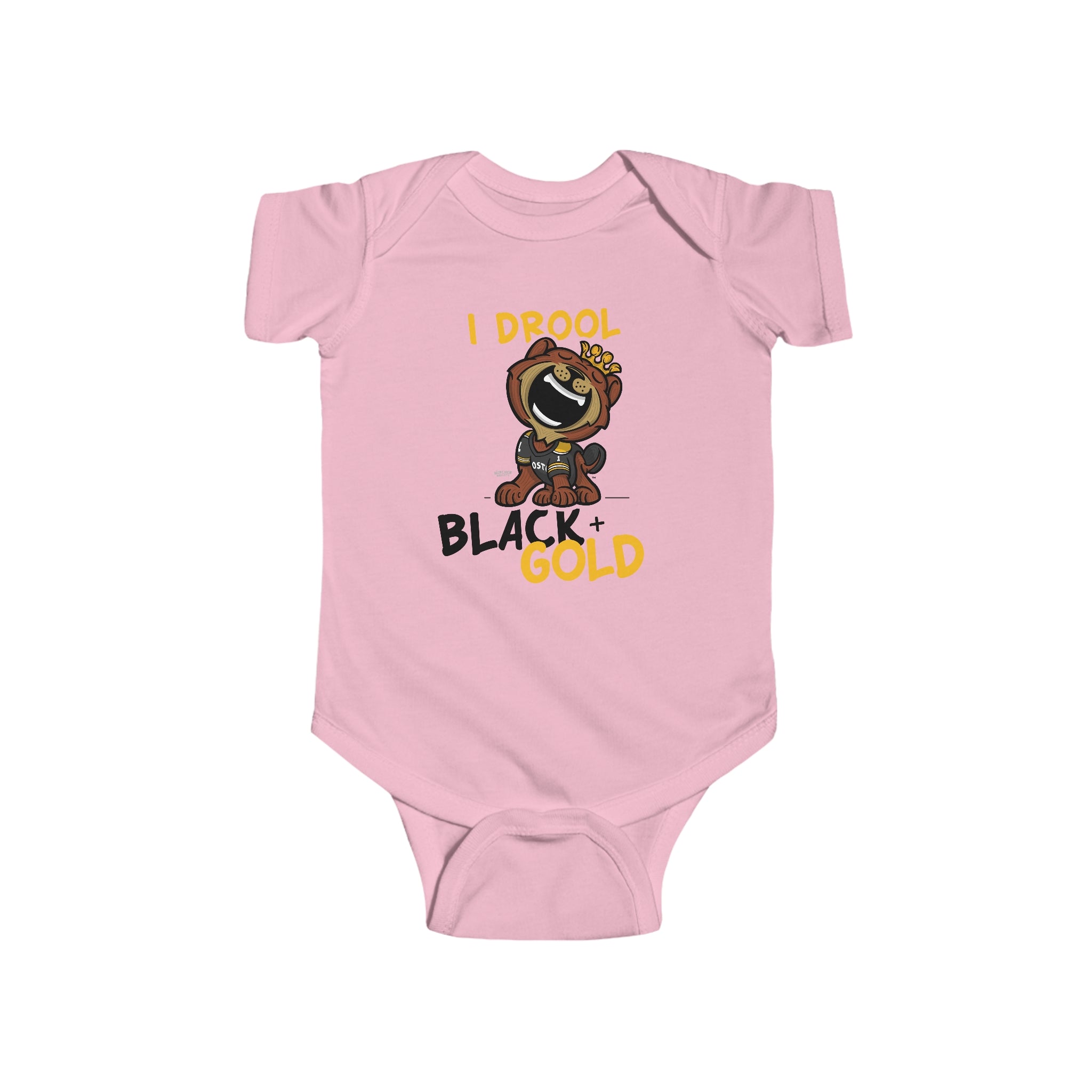 Infant Fine Jersey Bodysuit - I Drool - Lil' Blades BOS Hockey